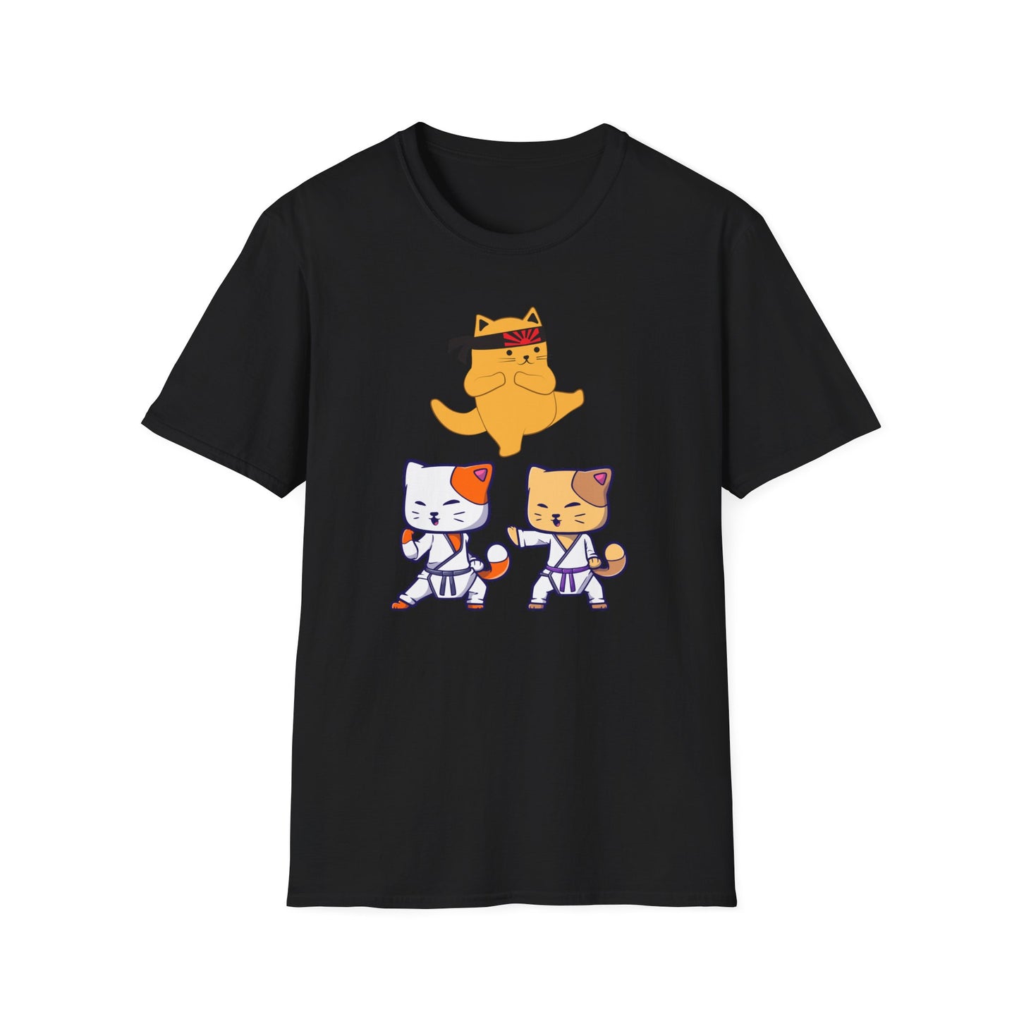 Samuri Kitty Shirt Funny Ninja Cats T-shirt for Funny Cat gifts for Cat Mom gift for Cat Lover T-shirts for Cat Dad gift for Him gifts for Cat Lady Tshirts
