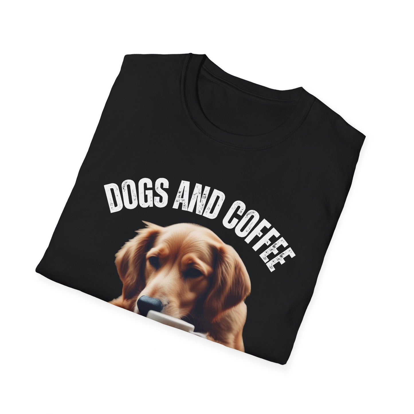 Dog Coffee Shirt Cute Dogs Drinking Coffee T-shirt for Golden Retriever Lover gifts for Golden Retriever T Shirts Cute Dog Shirts for Dog Mom gift