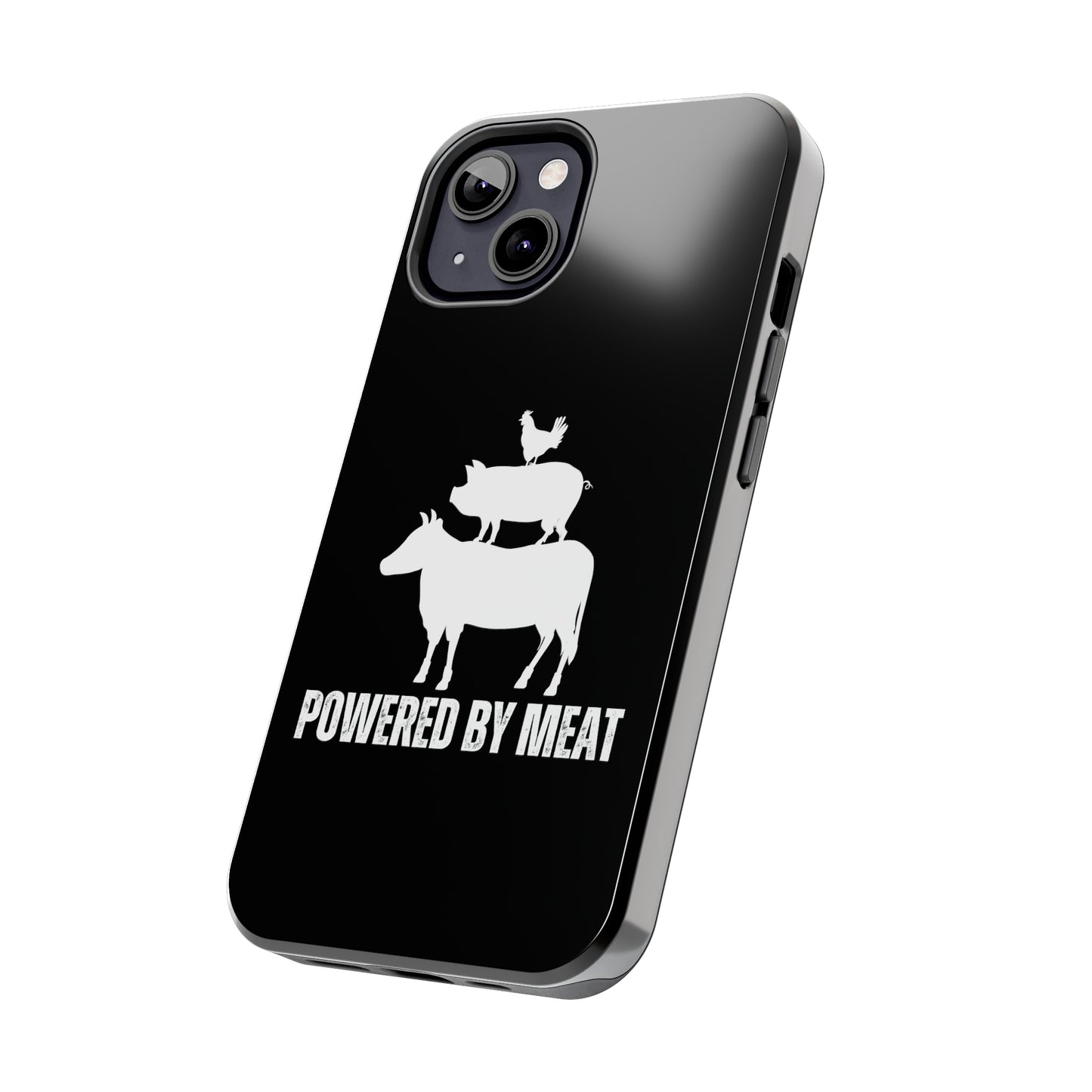 Carnivore Phone Case Powered By Meat Funny Phone case for Carnivore gift for Lion Lover gift for him or her