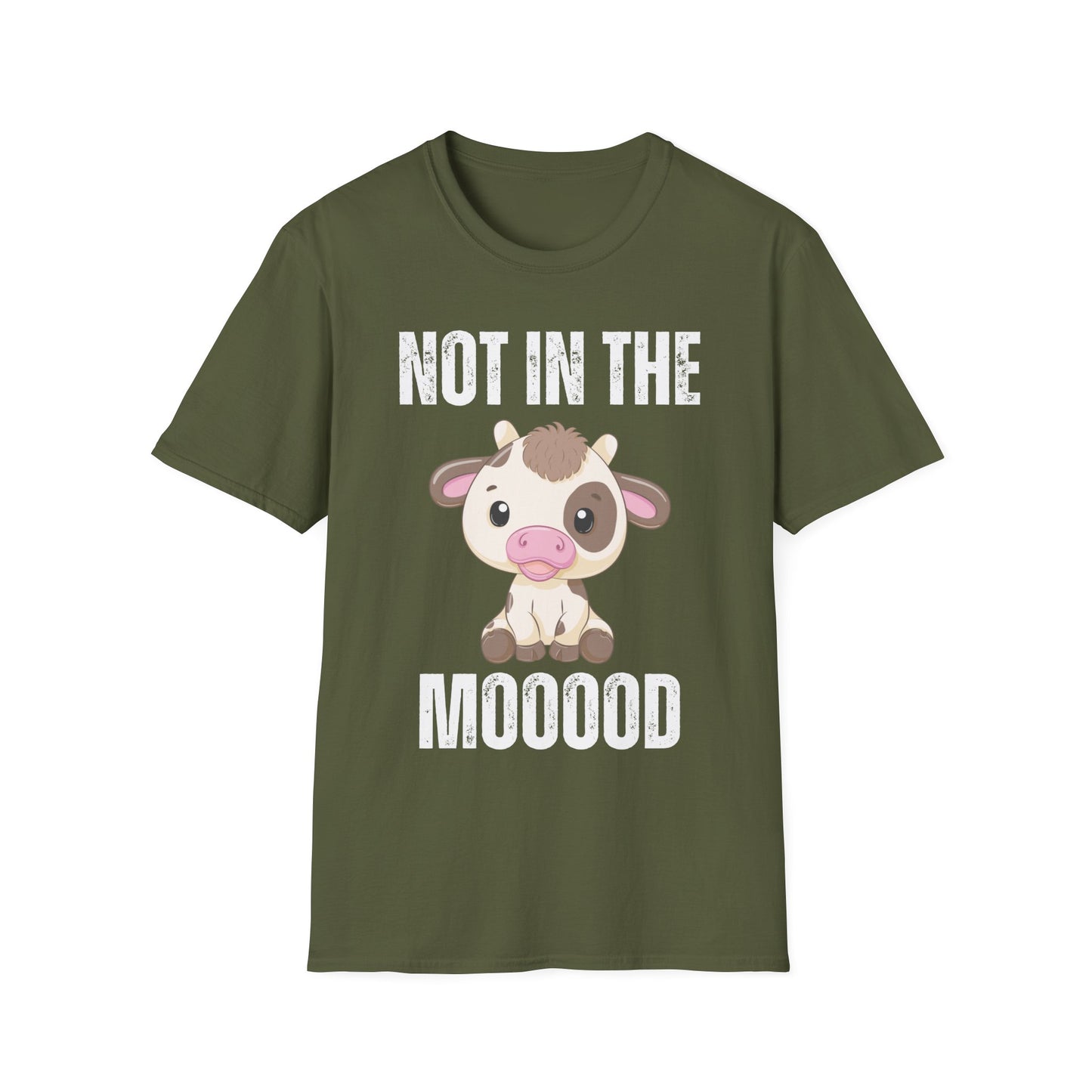 Funny T-Shirt for Meat Lover gift Funny Cow Shirt Carnivore gift Not in the Mood