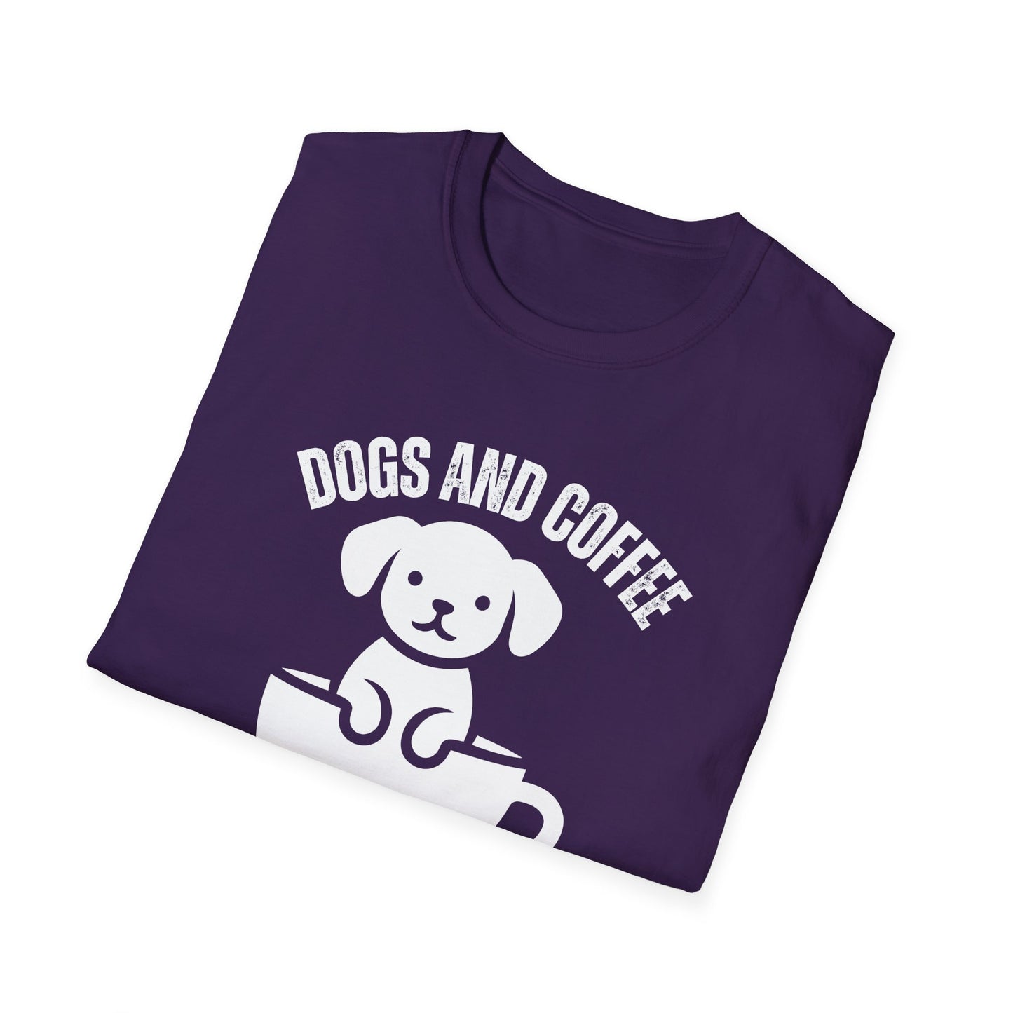 Simple Dog Shirt for Coffee Lover gift for Dog Lovers gifts for Coffee Addict T-shirt for Dog Enthusiast gift for Dog Mom T Shirts for Women's gifts