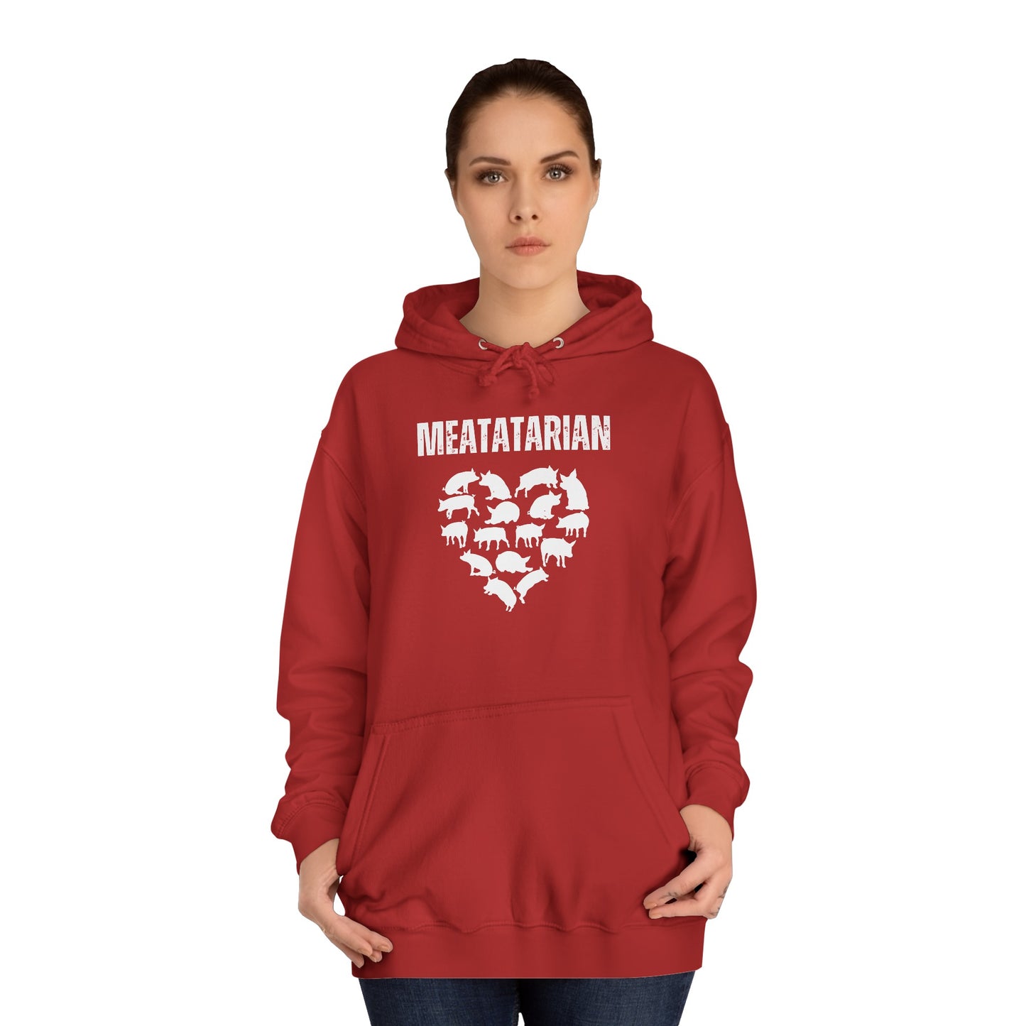 Meat Lover Hoodies Funny Hoodie for Meat Lover gift for Carnivore Hooded SweatShirt MEATATARIAN Hoodie