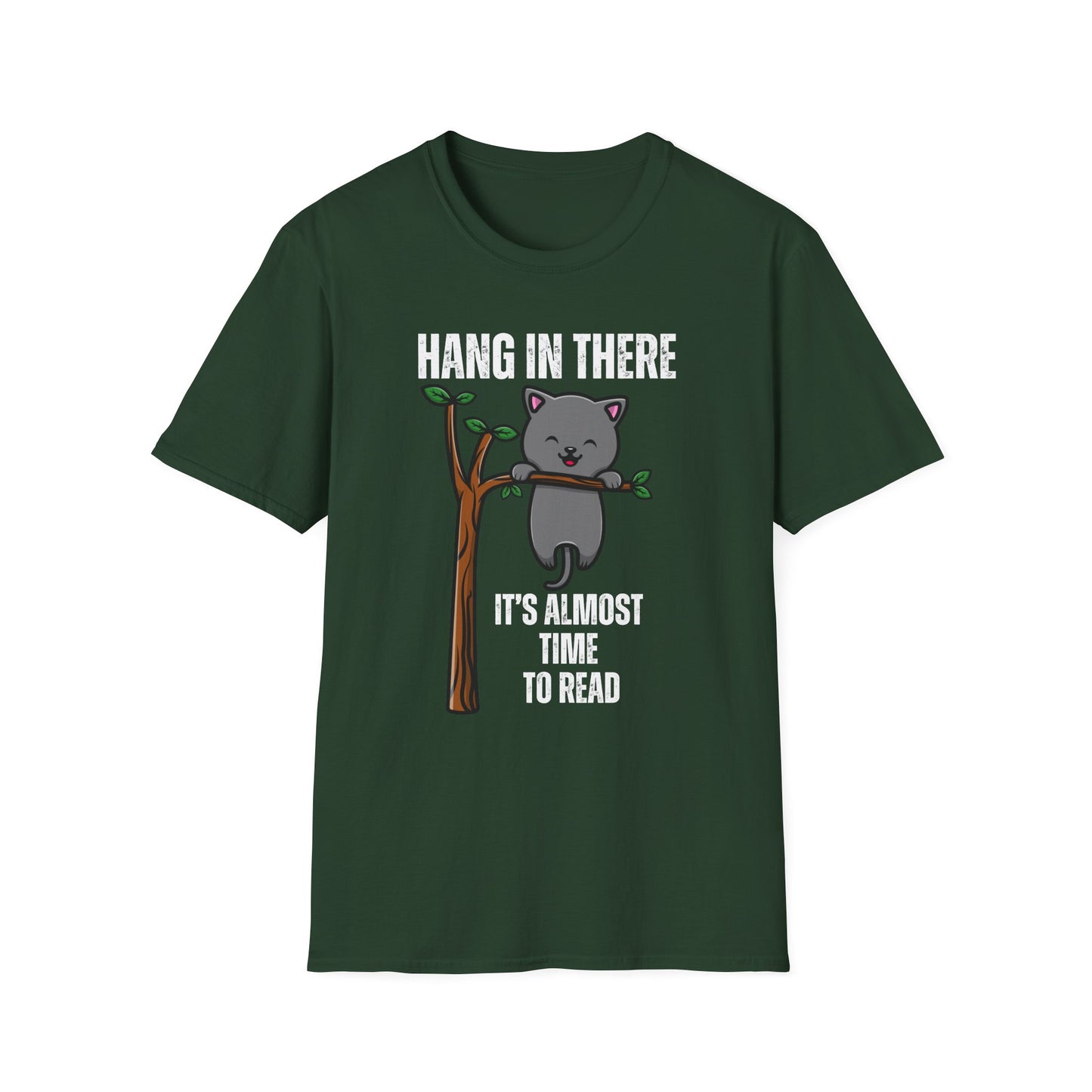 Hang in There Shirt It's Almost Time to Read Tshirt for Reading gift ideas for Book Lovers gift Bookish T Shirts Reading T-shirt Book Lover