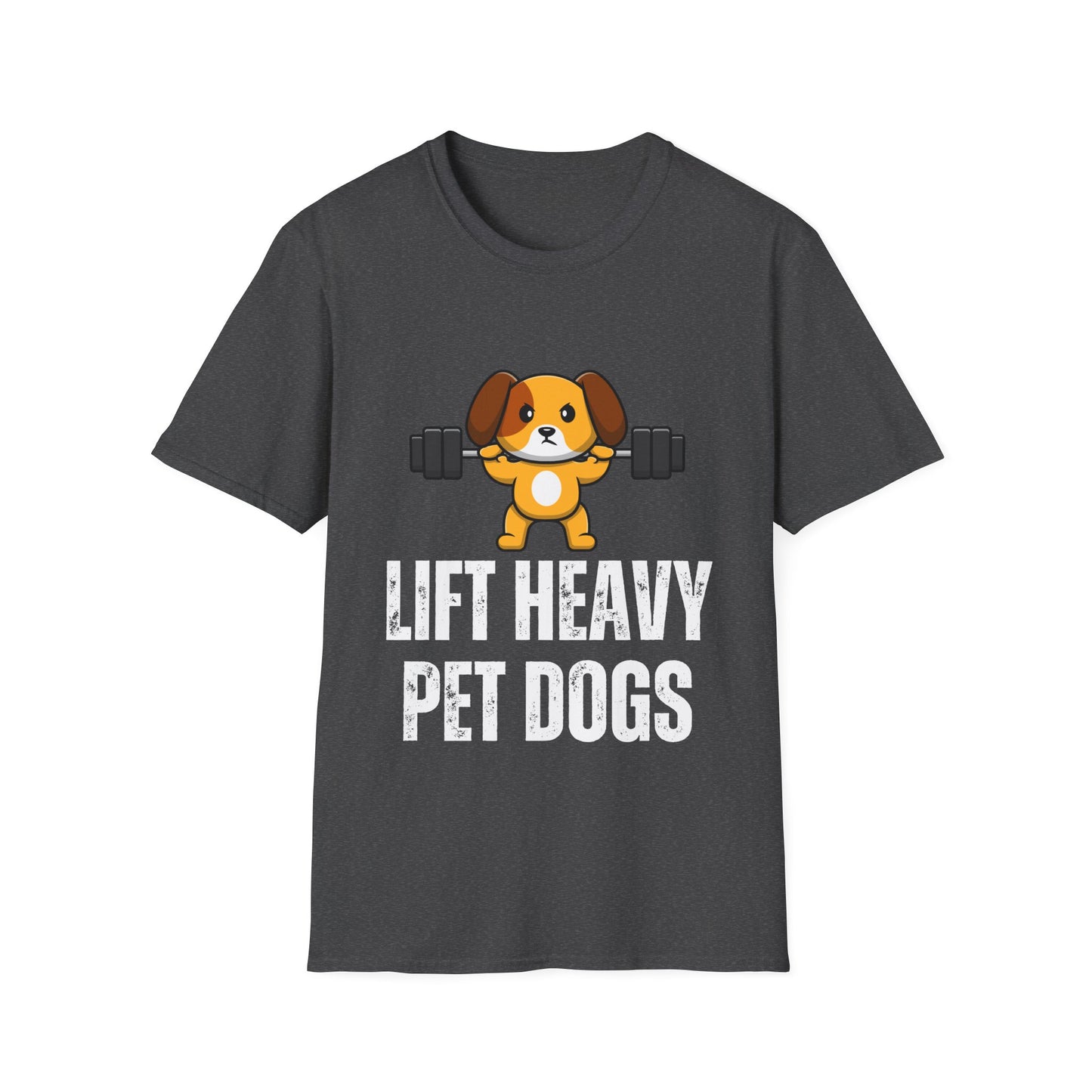 Funny Dog Workout Shirt for Gym Lover gifts for Dog Lover T-shirt Dog Lifting Weights T Shirt Lift Heavy Pet DOGS Tee