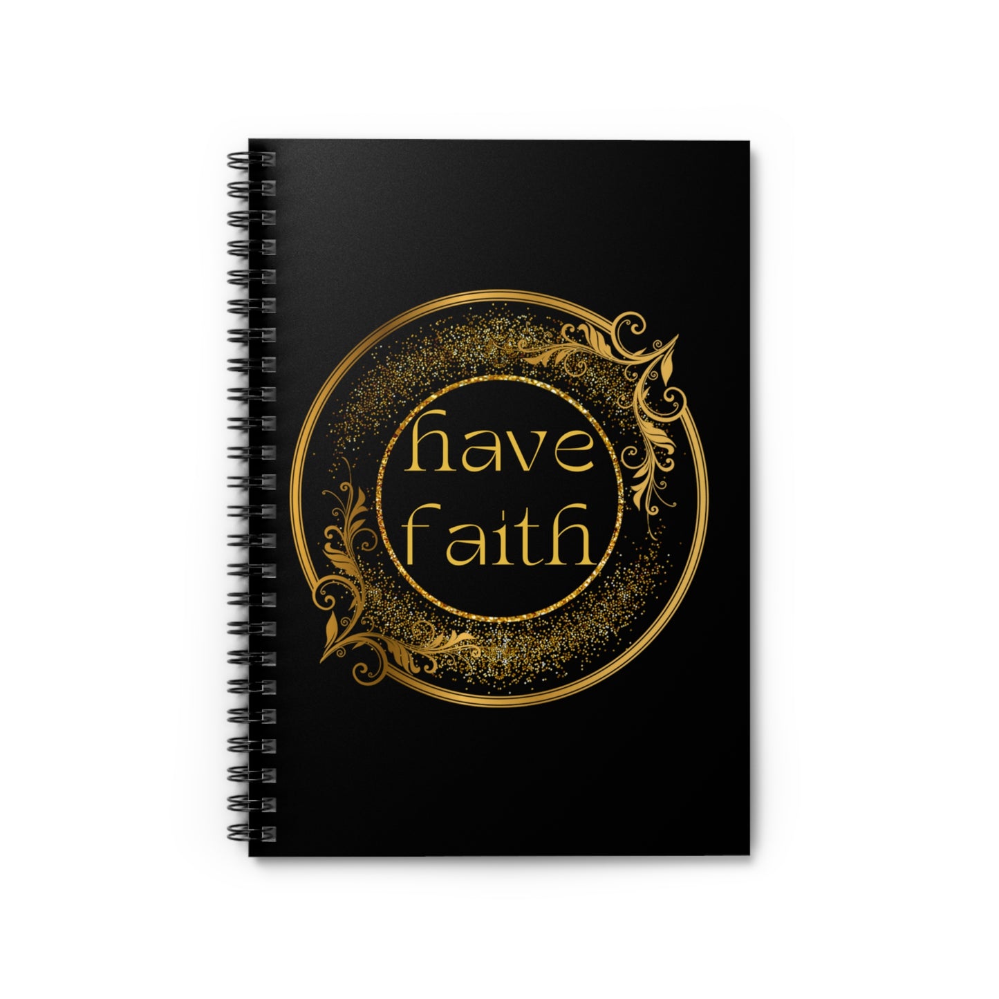 Have Faith Spiritual Christian Gift Idea! Prayer Journal Pray Spiral Notebook - Ruled Line