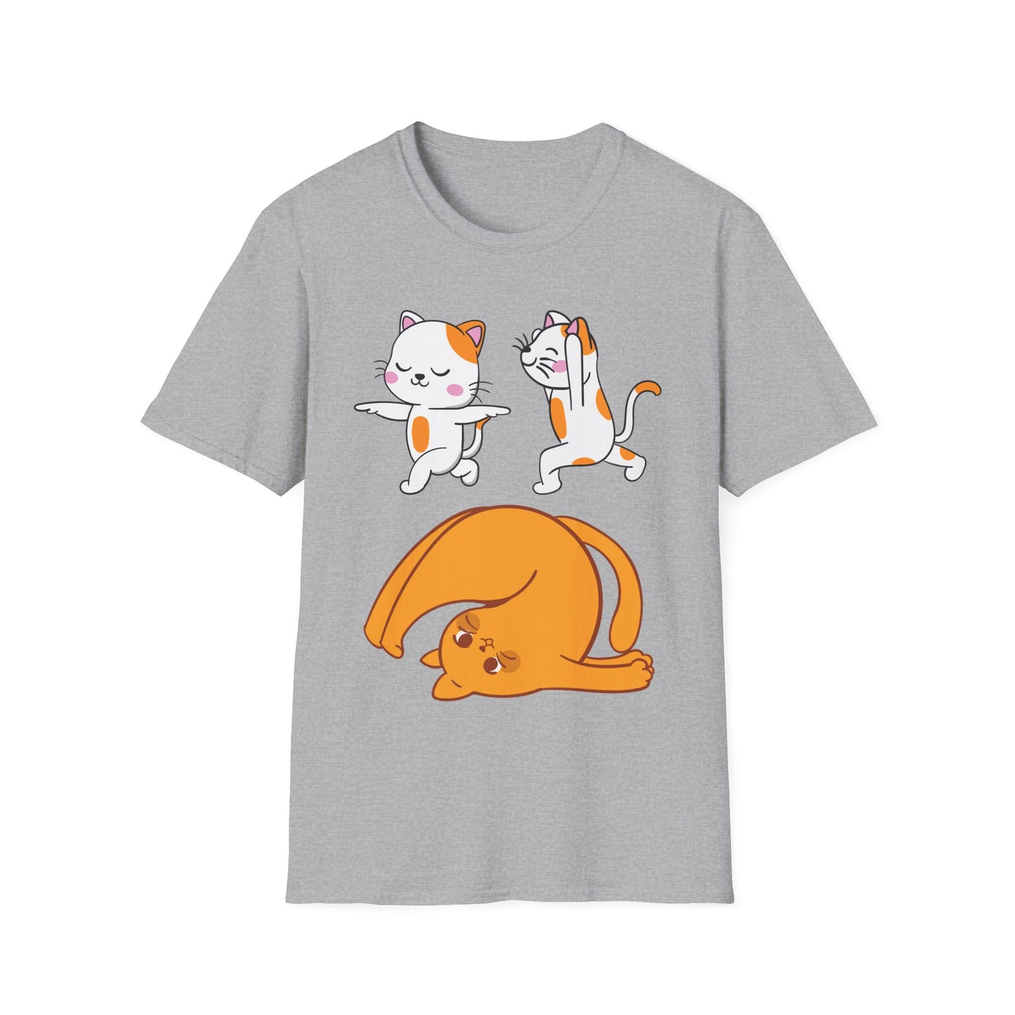 Funny CatWorkout Shirt for Yoga Lover gift for Cat Lover gift for Yoga Lover T-shirt Cat T Shirt Cats Stretching gifts for Cat Lady