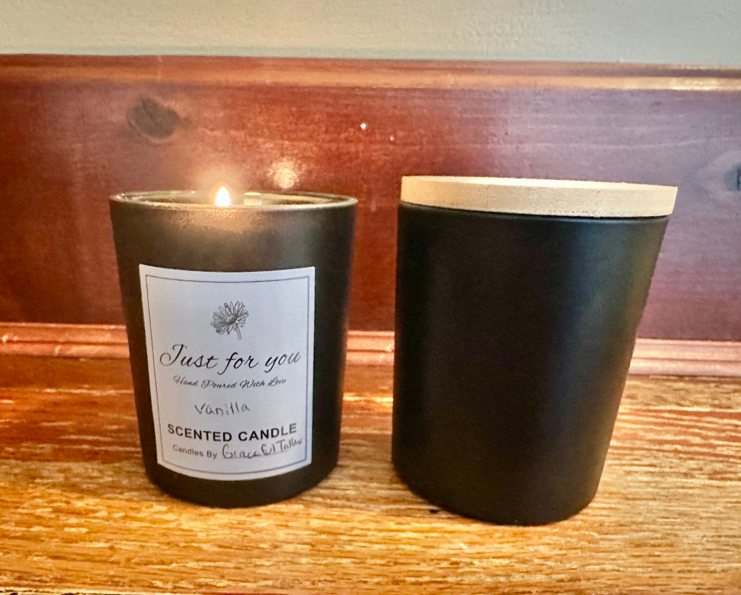 Honey Tallow Beeswax Candle All Natural Beef Tallow Candles Beeswax Candle Michigan Honey Candle Essential Oils