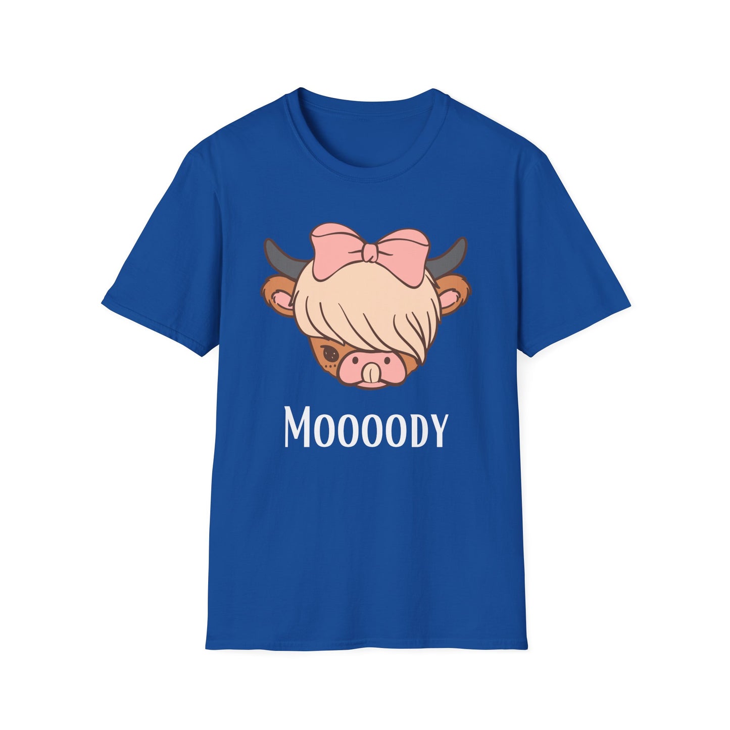 HighLand Cow Shirt Cow Theme gift for Women Cow Head Shirts Cow Face T-shirt for Mom gift Moo Moody T shirt for Veterinarian gift