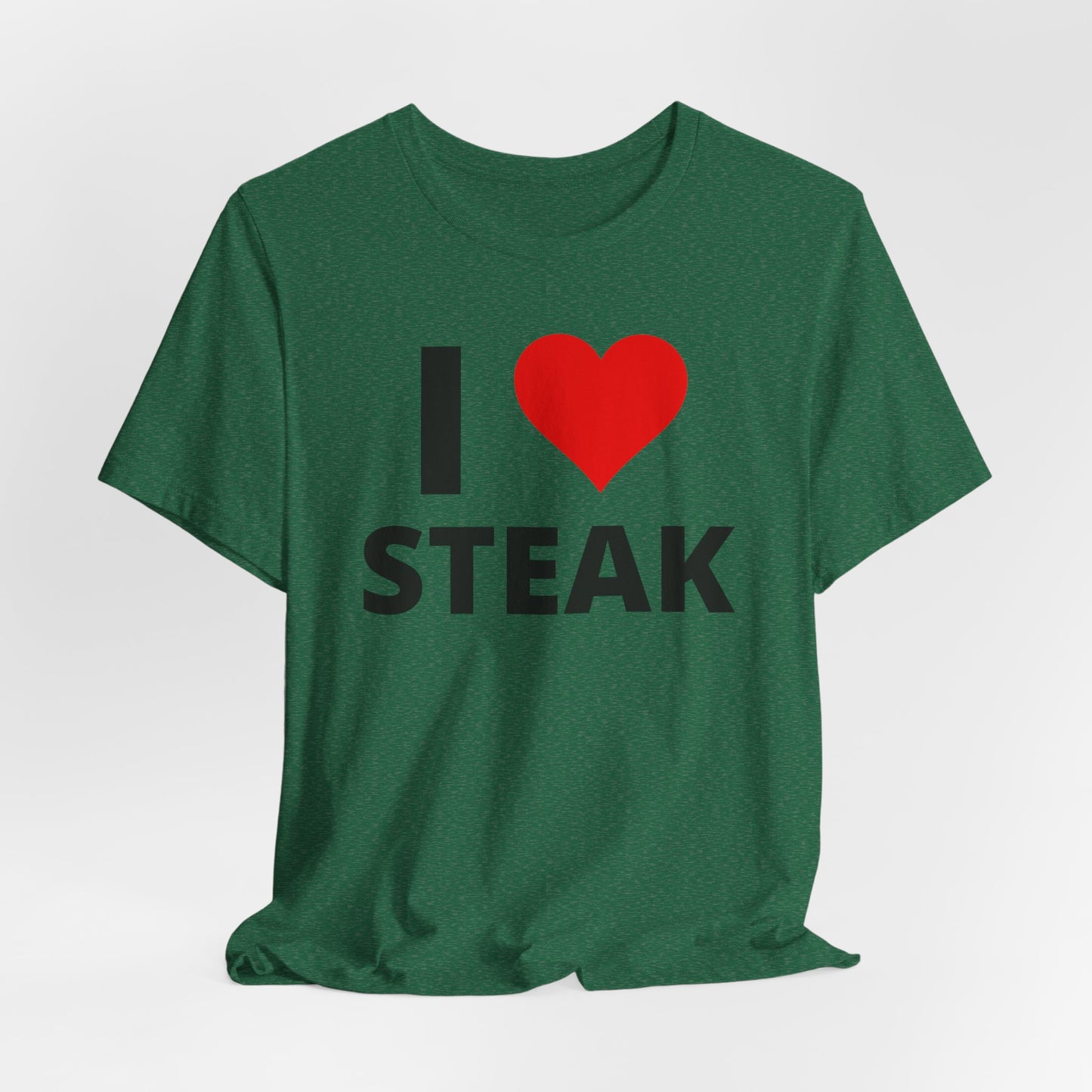 I Heart Steak T-shirt for Steak Lover Shirt for Meat Lover gift for Him for BBQ Lover gift for Grilling gift - BBQ Shirt