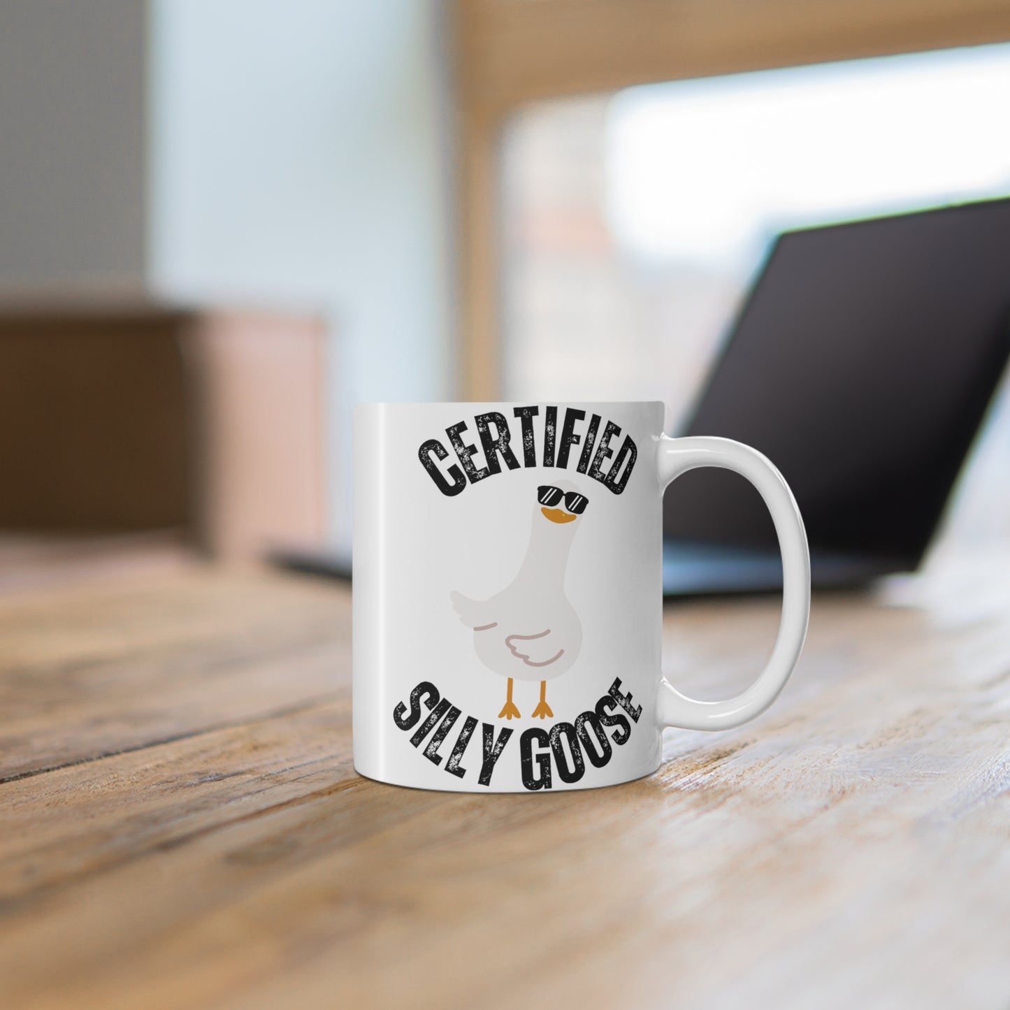 Funny Coffee Mug, Silly Coffee Mug for Joke gift for Friend Mug SILLY GOOSE Mug 11oz
