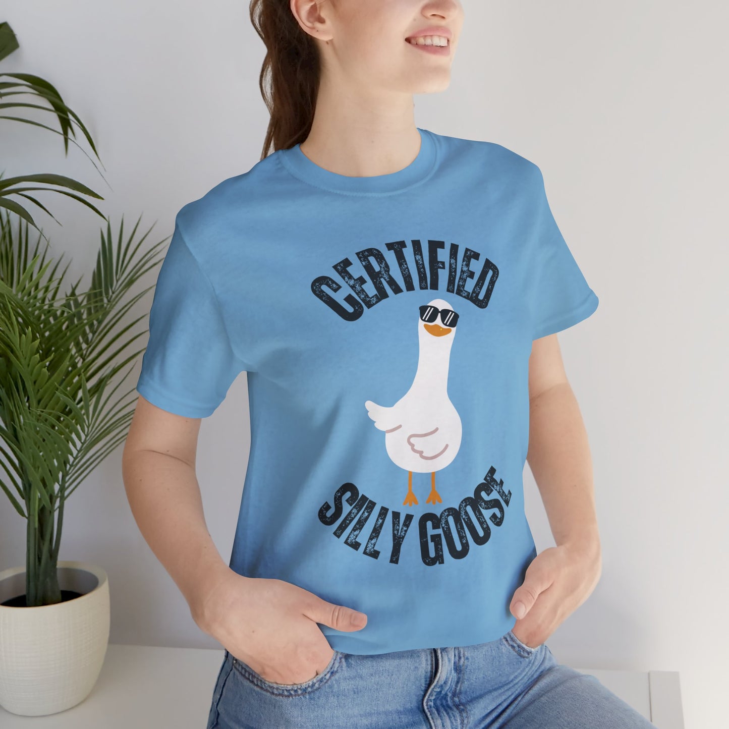 SILLY GOOSE SHIRTS Funny Animal Shirt for Animal Lover gift Funny T Shirt Farmer gifts her Certified Silly Goose T-shirts
