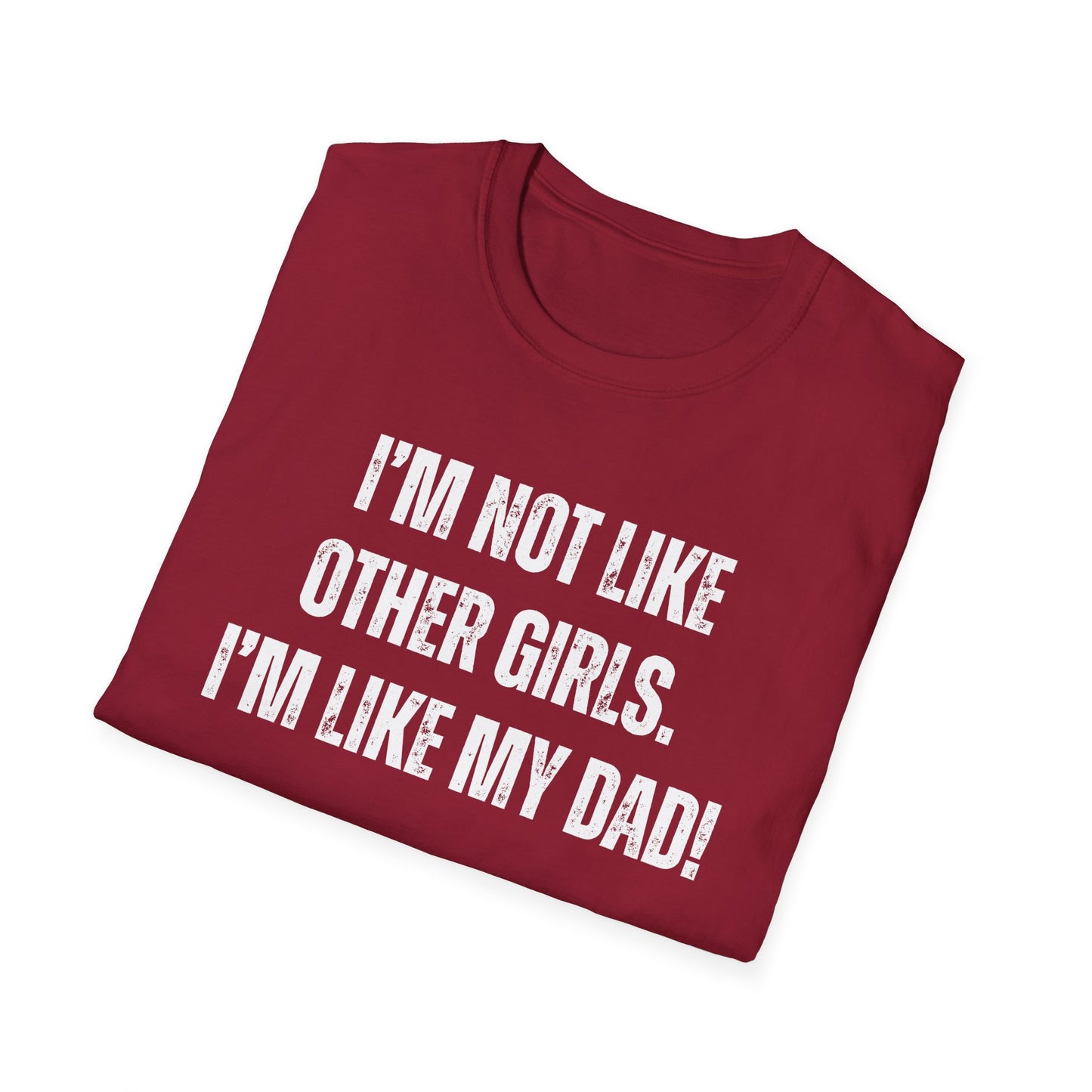 Daddys Girl T-Shirt, Father Daughter Tee, Unique Daddy's Girl Shirt, Family Matching Top, Dad's Little Girl Gift