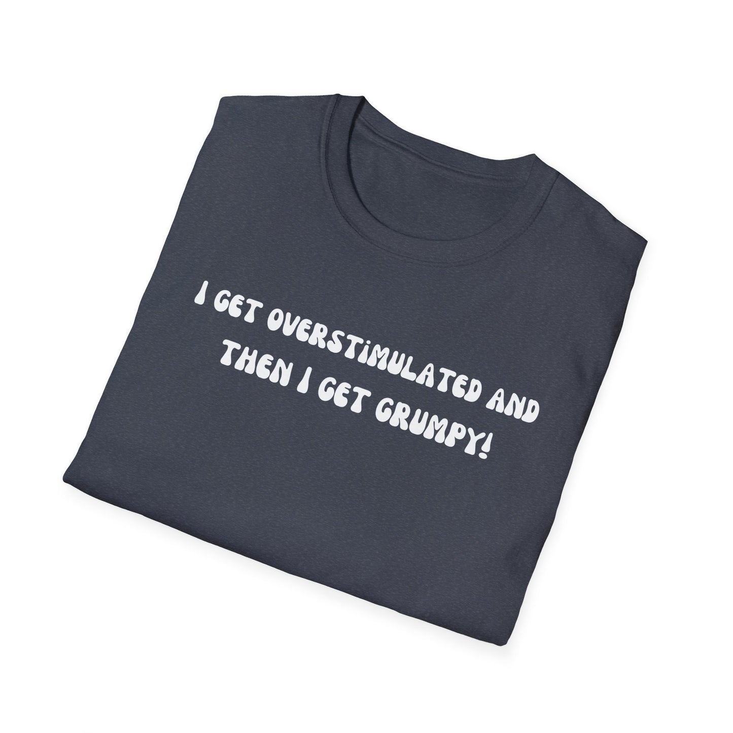Overstimulated T-shirt for ADHD Friend gifts for Autism Awareness T Shirt Mental Health gift for Autistic Tee