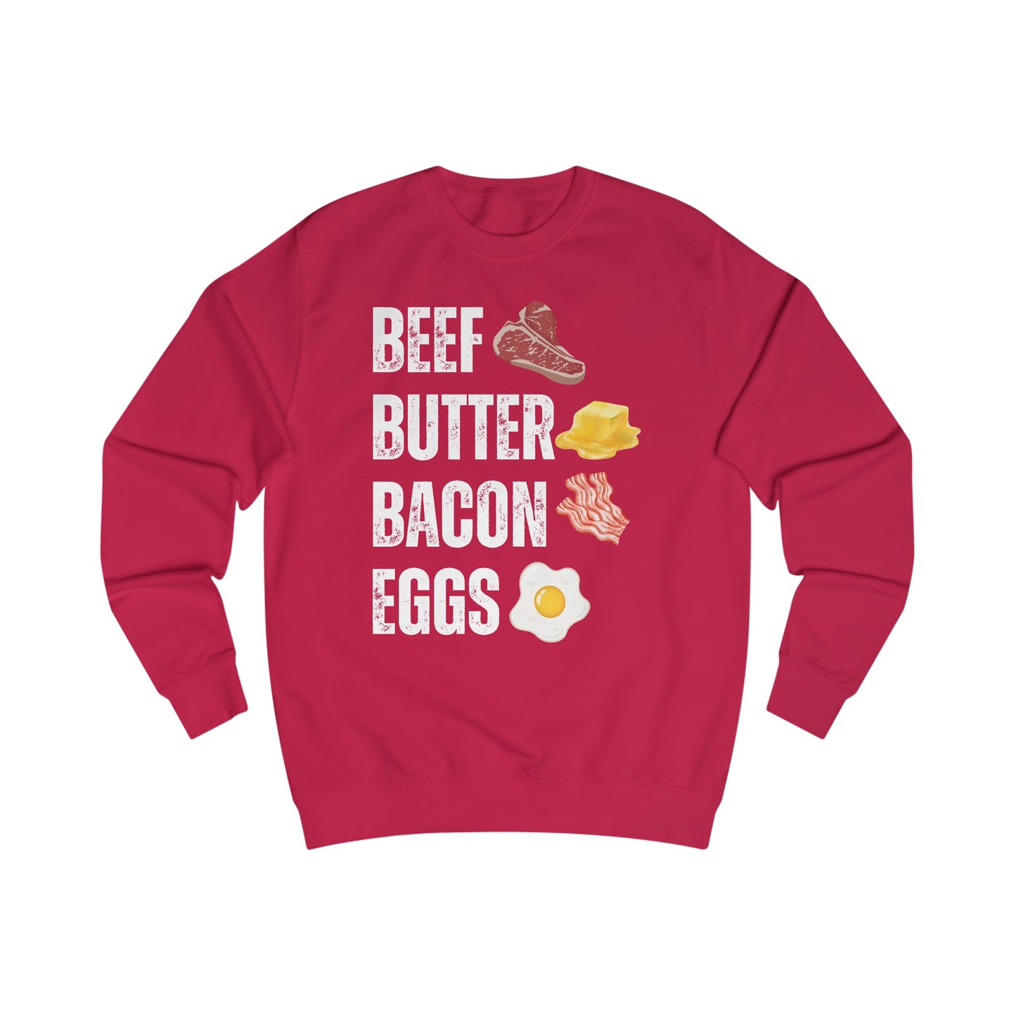 Carnivore Diet Sweatshirt for Meat Lover gift for Valentines Day gift for Him BBBE Sweatshirt gift for Her for Valentines Day Sweatshirt