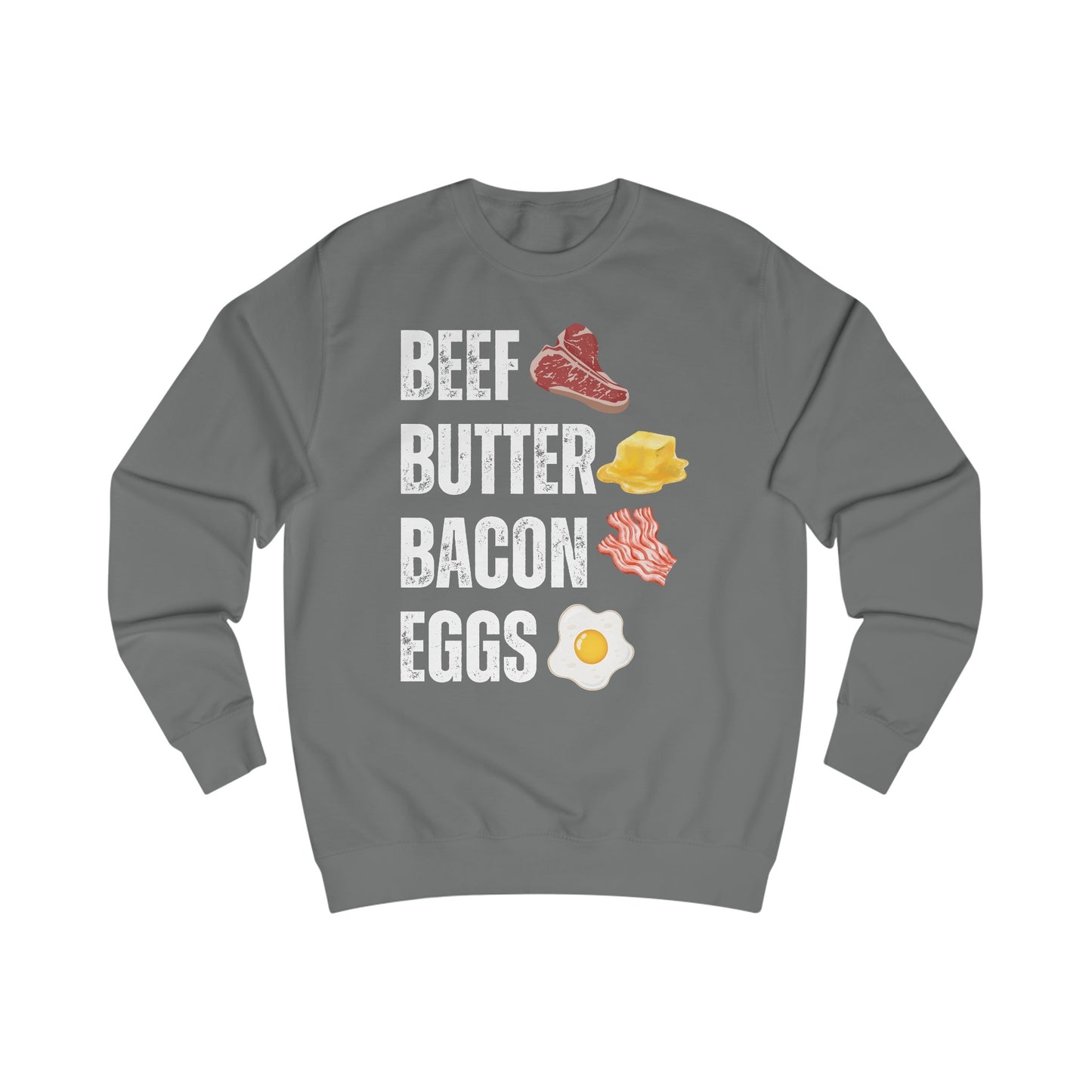 Carnivore Diet Sweatshirt for Meat Lover gift for Valentines Day gift for Him BBBE Sweatshirt gift for Her for Valentines Day Sweatshirt