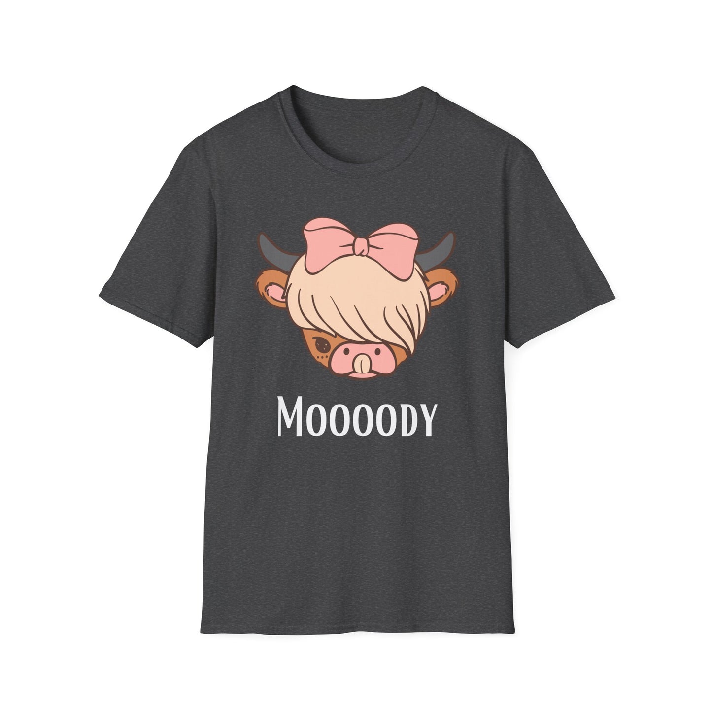 HighLand Cow Shirt Cow Theme gift for Women Cow Head Shirts Cow Face T-shirt for Mom gift Moo Moody T shirt for Veterinarian gift