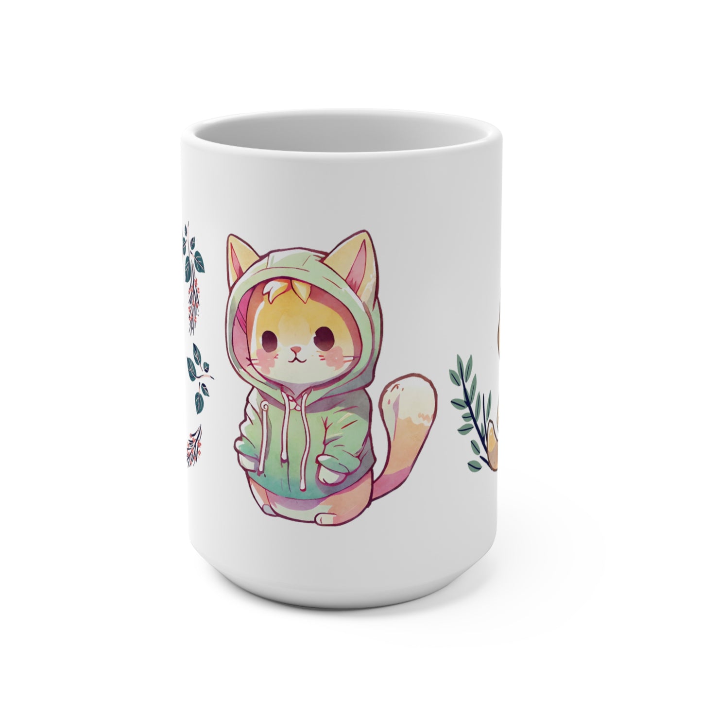 Cat Mug-  Cat Parent Mug for Cat Mom gift for Cat Lover gift for Her - Cute Cat Coffee Mug 15oz