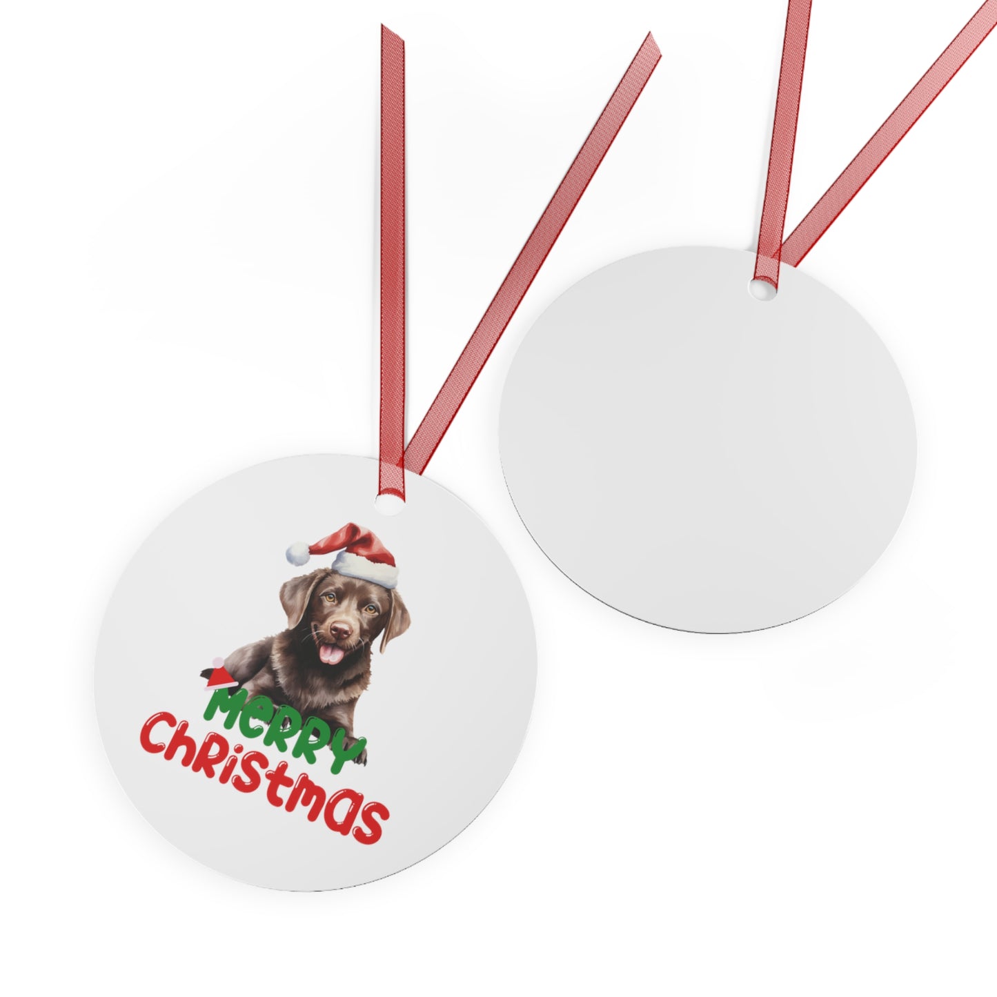 Dog Christmas Ornaments for Chocolate Lab Ornament for Labrador Retriever Ornament for Brown Lab gifts for Lab Mom gifts for Christmas