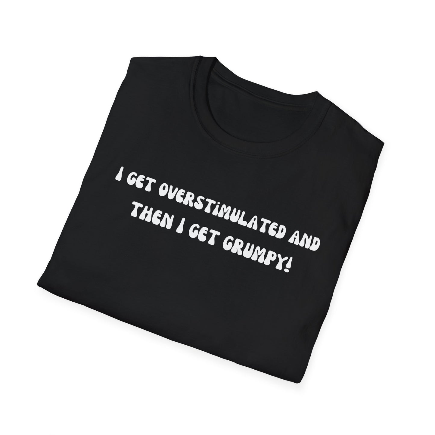 Overstimulated T-shirt for ADHD Friend gifts for Autism Awareness T Shirt Mental Health gift for Autistic Tee