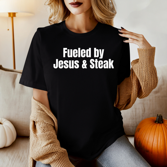 Jesus and Steak Tshirt for Steak Lover gifts for Christian T-shirts for Workout Lovers T-shirt Gym Tees for Christians T Shirts