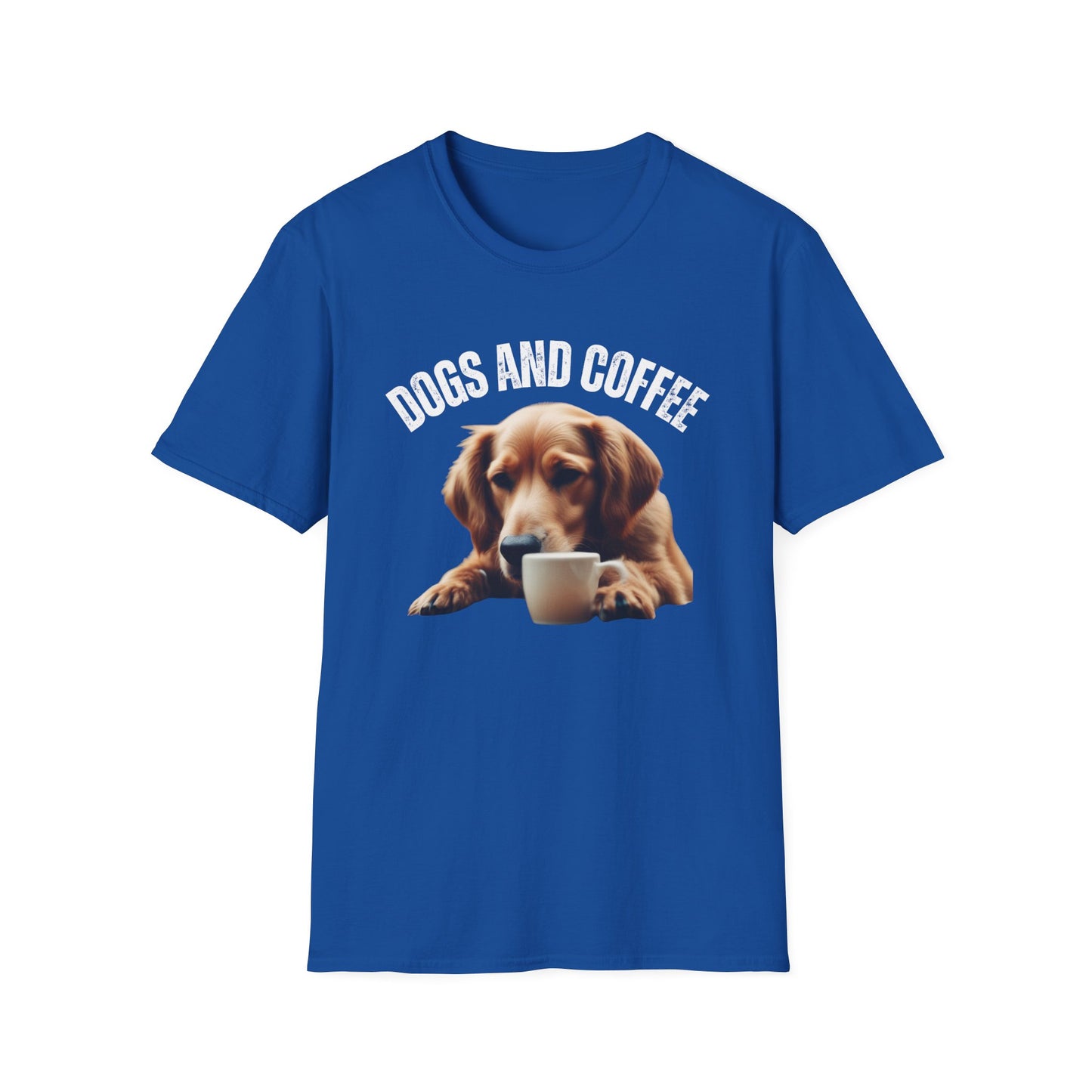 Dog Coffee Shirt Cute Dogs Drinking Coffee T-shirt for Golden Retriever Lover gifts for Golden Retriever T Shirts Cute Dog Shirts for Dog Mom gift