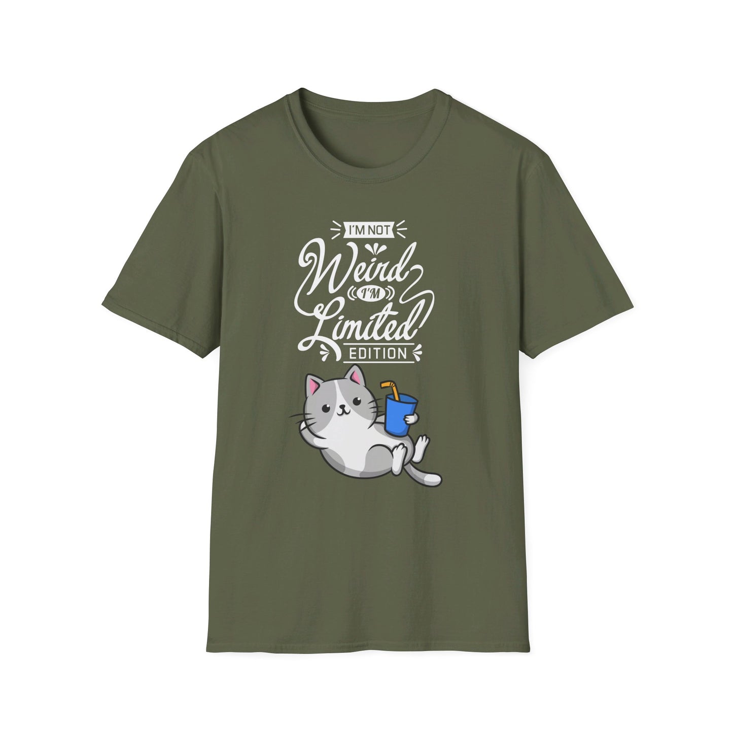 Funny Cat TShirt for cat Mom gifts for Cat Lover T Shirts for Kitty gifts for Womens Cat T-shirt I'm Not Weird I'm Limited Edition Shirts