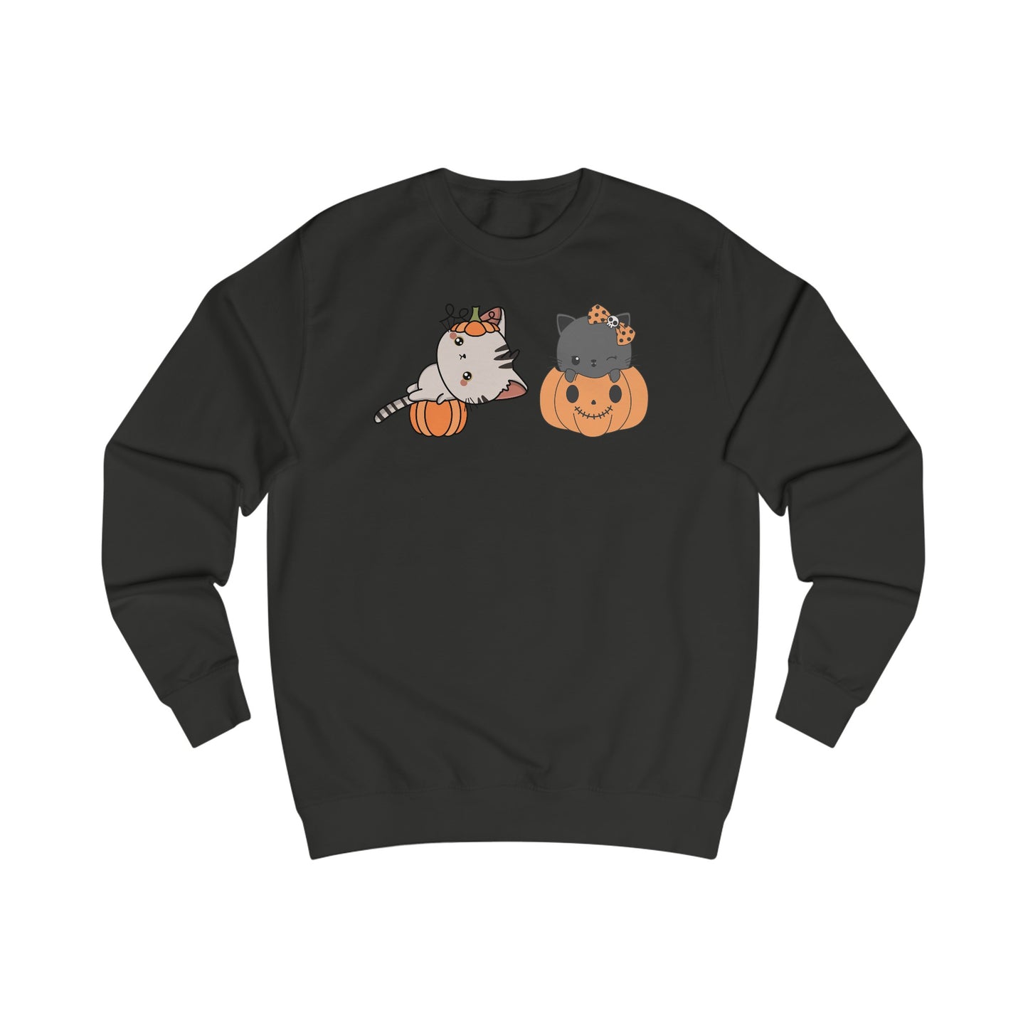 Vintage Black Cat Halloween sweatshirt for Vintage Black cat sweatshirt Halloween sweatshirt Spooky season sweatshirt Halloween crewneck