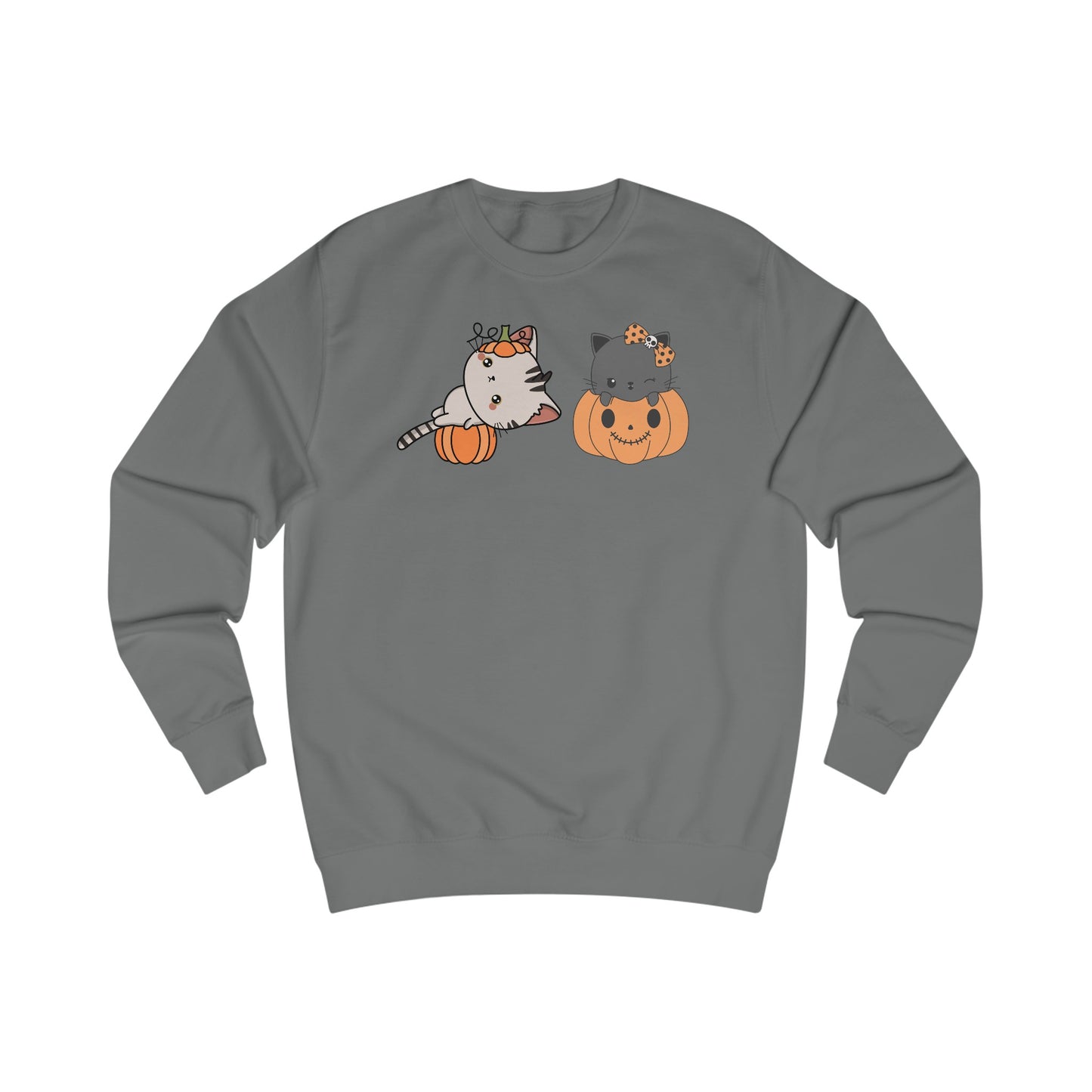 Vintage Black Cat Halloween sweatshirt for Vintage Black cat sweatshirt Halloween sweatshirt Spooky season sweatshirt Halloween crewneck