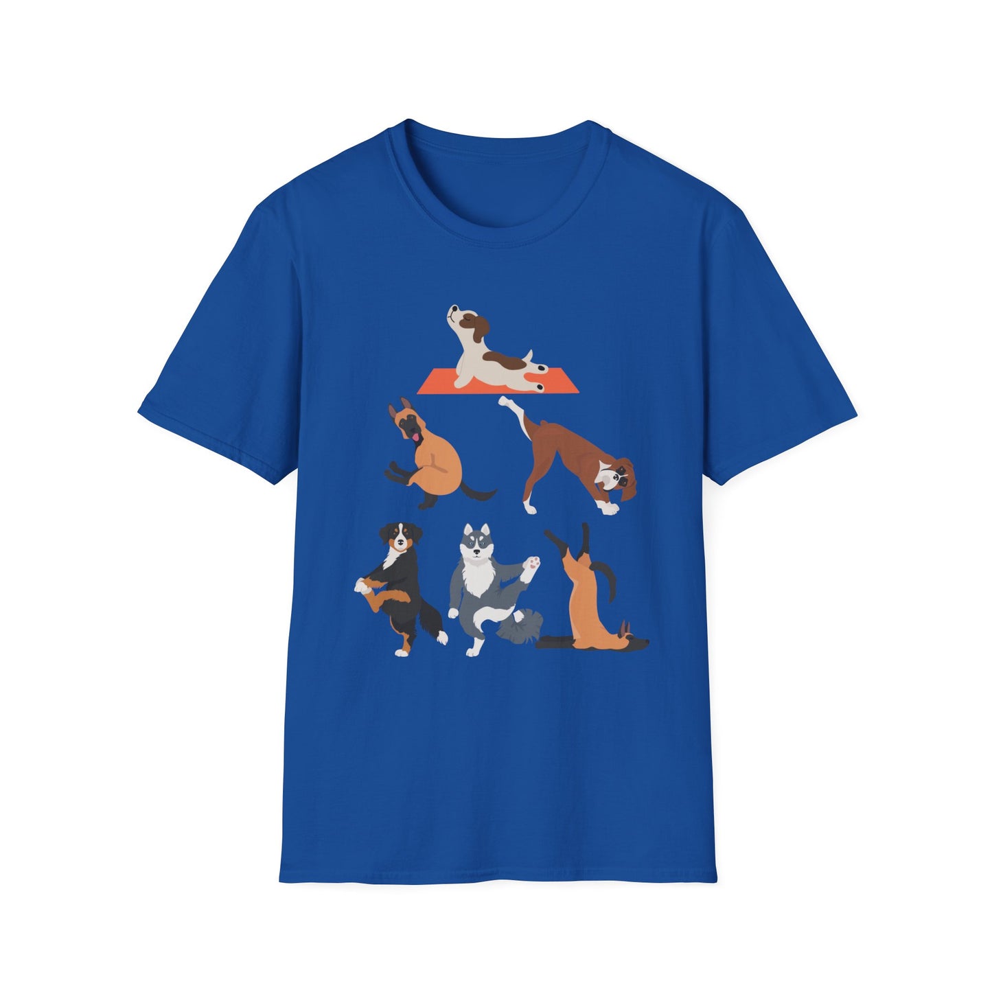 Yoga Dogs T-shirt Dog Yoga Shirt Funny Dog T-shirt for Dog Lover gift for Yoga Lover Gift Funny Yoga T Shirt Cute Dogs Doing Yoga Shirt