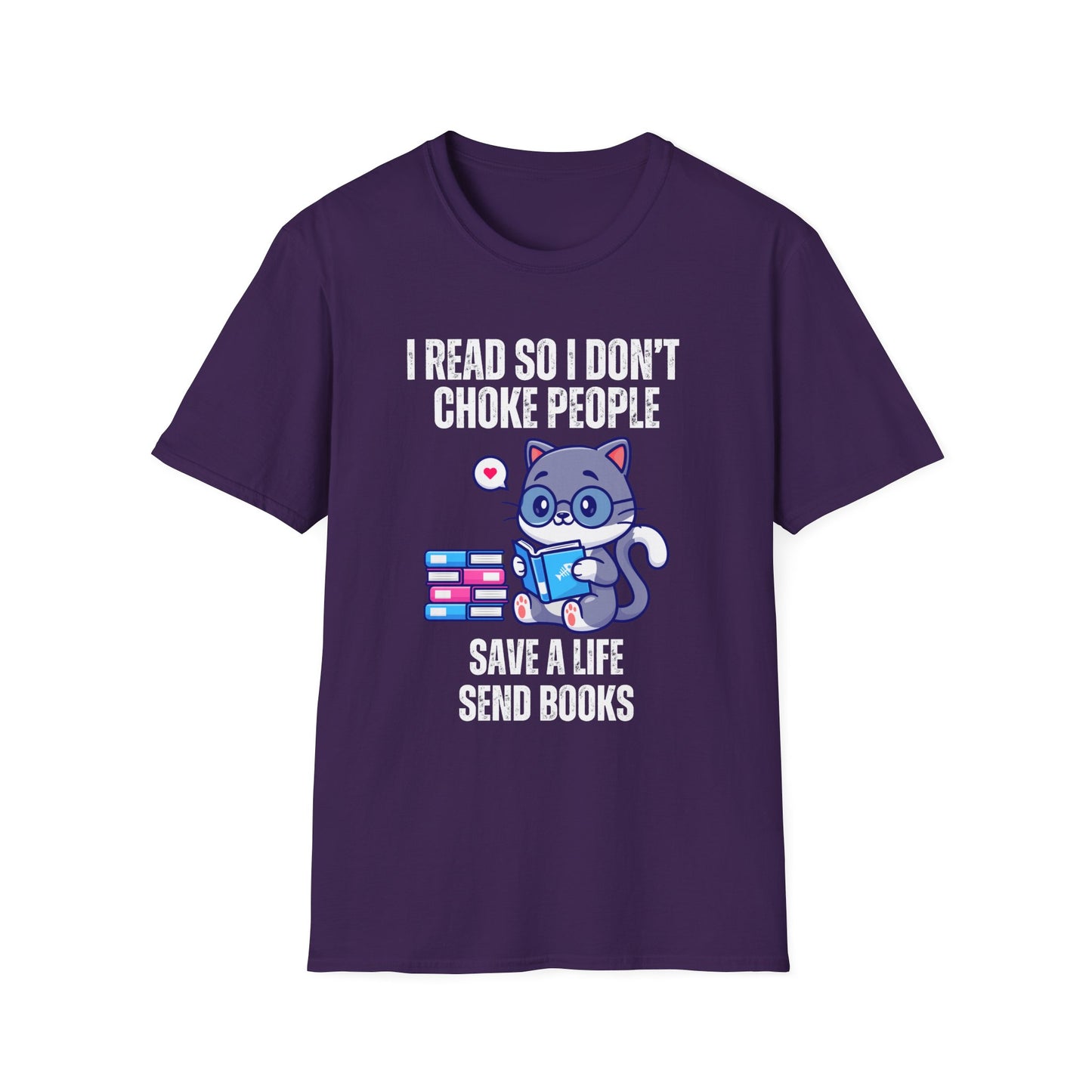 Funny Book Pun Shirt Books Saying T-shirts for Reading Lover gift for Cat Lovers gifts for Bookish T-shirt Cat Reading Books Shirt for Her