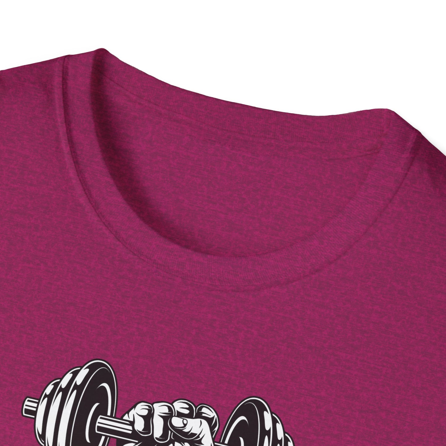 Workout Shirt, Lift Heavy and Eat Meat Fitness Tee, Gym Shirts, Carnivore Diet T-Shirt, Unisex Softstyle Shirt