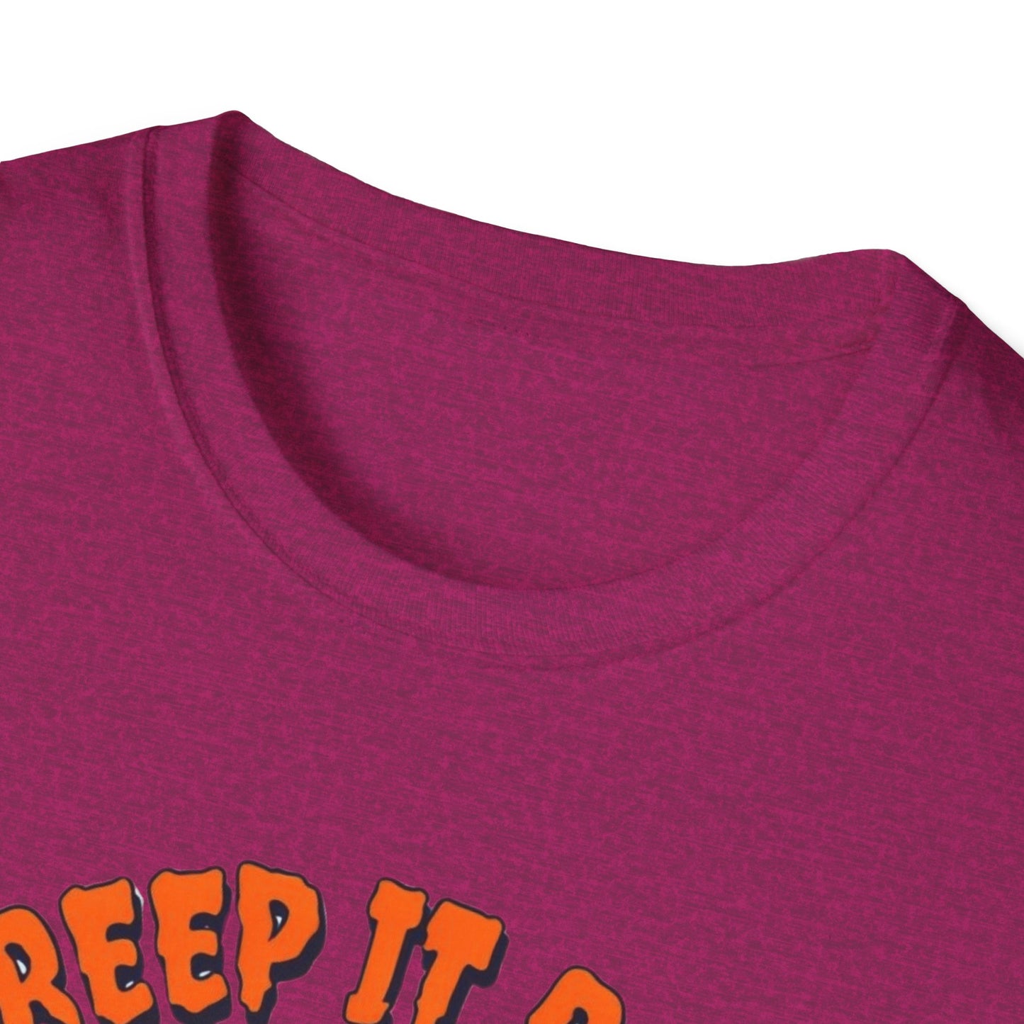Creep It Real Tshirt Halloween T-shirt Ghost Skateboarding Shirt Halloween T Shirt for Skater gift for Cat Lover gifts Cat Halloween T-shirt