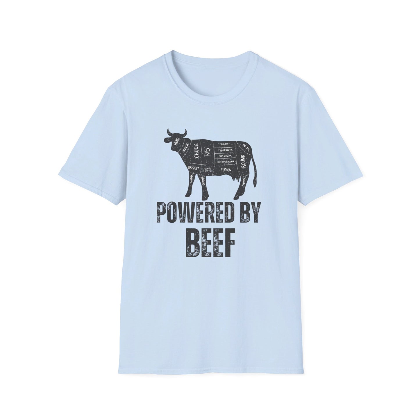 Carnivore Tshirt for Meat Lover gifts for Food Shirts for Foodie gift for Barbecuing T-shirt for Him gifts for Men Powered By Beef Shirt