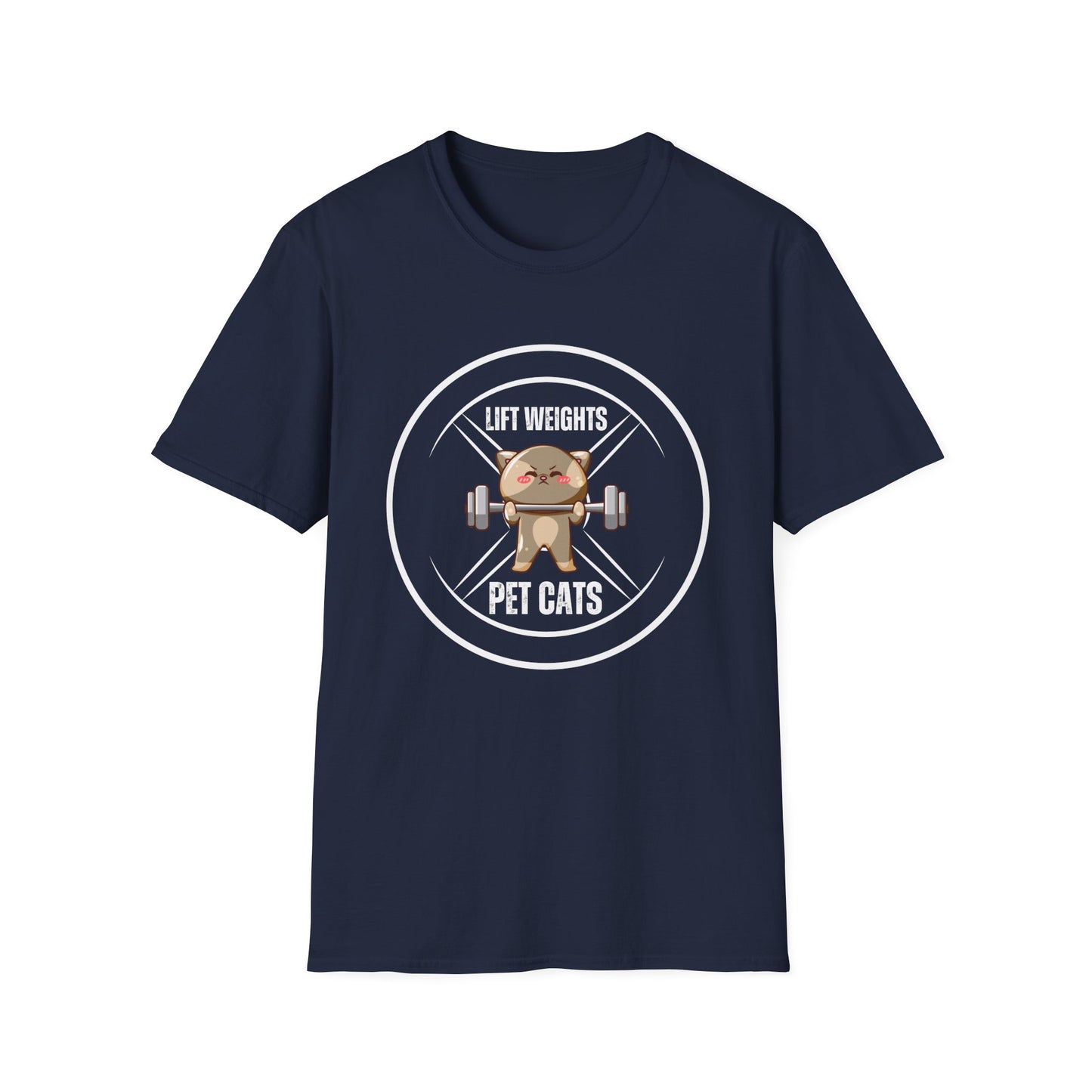 Cat Working out T-shirt for Cat Lover Gift Funny Cat T Shirt Gym Shirt Fitness Lover gift