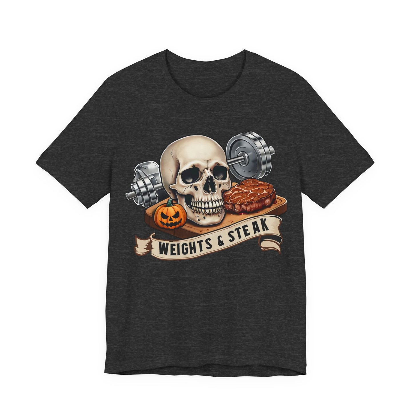 Halloween Skeleton T-Shirt, Men's Women's Unisex Tee, Lightweight Shirt, Funny Costume Top, Spooky Graphic Apparel