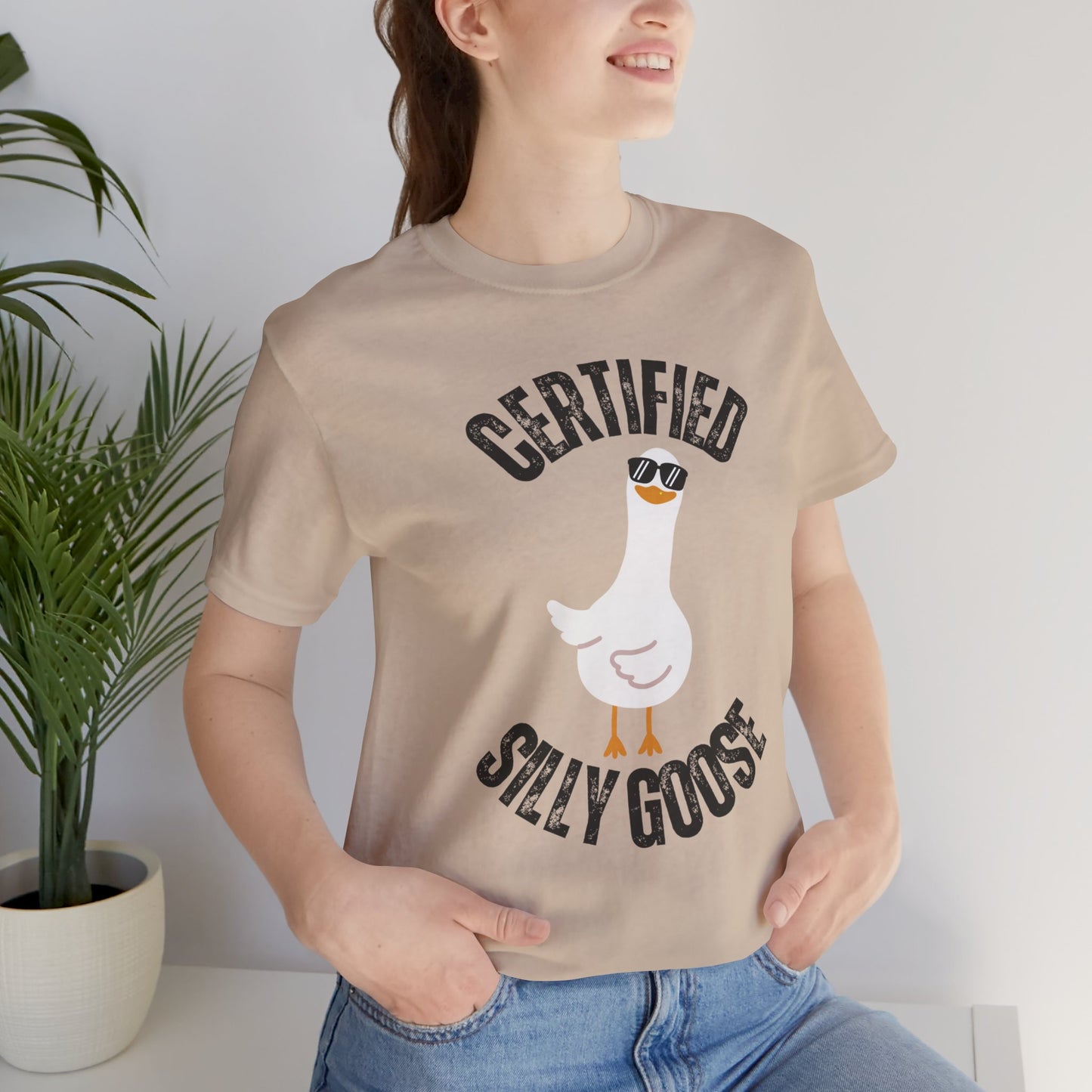 SILLY GOOSE SHIRTS Funny Animal Shirt for Animal Lover gift Funny T Shirt Farmer gifts her Certified Silly Goose T-shirts