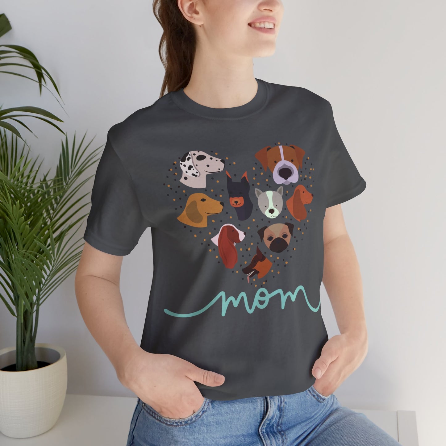 Dog Mom Shirt In my Dog Moms  T-shirts for Dog Lovers gifts for Dog Momma T Shirts for Her Cute Dog Mommy T-shirts for Mothers Day