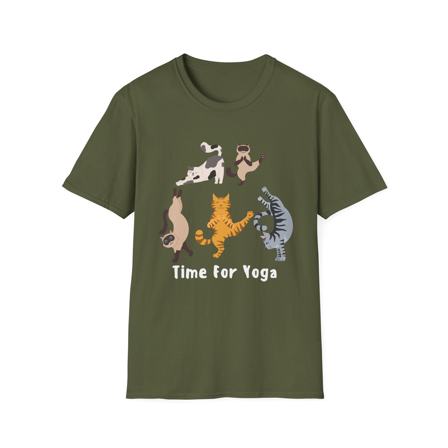 YOGA CAT T-Shirt! Funny Cat Shirt for Yoga Lover gift for Cat Lover T shirt Cute Cats Tee