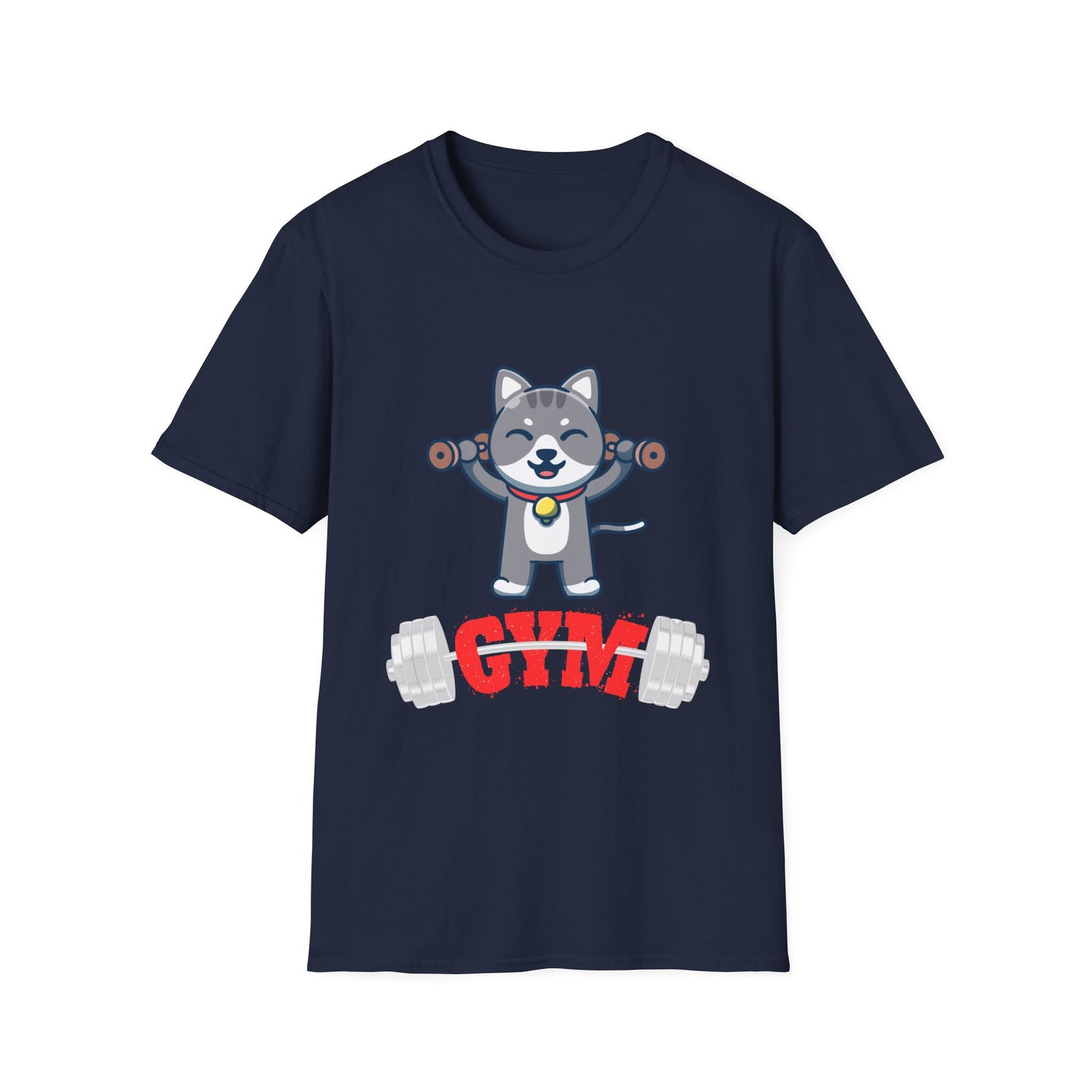 Funny Cat Workout T-shirt for Cat Love gift for Gym Lover Shirt CAT Lifting Weights Shirt for Weightlifting Lover Gift