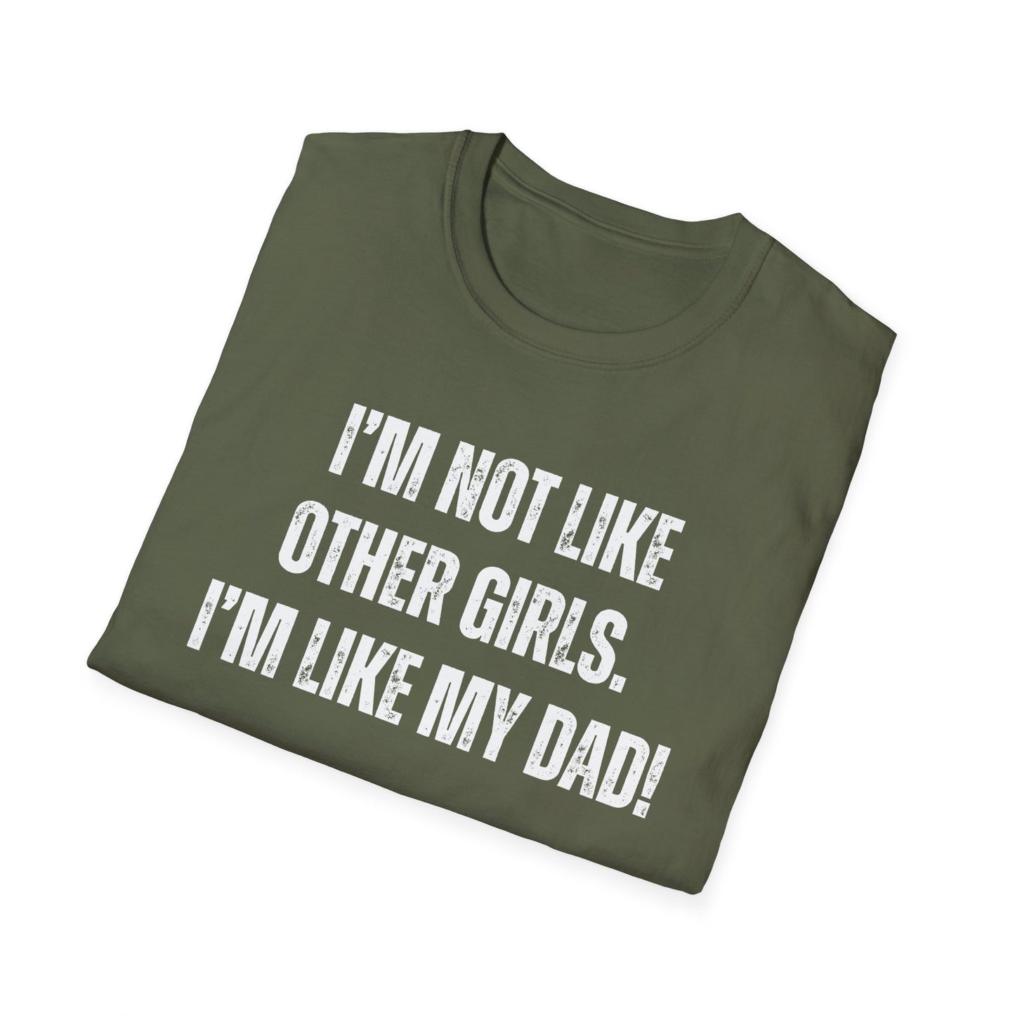 Daddys Girl T-Shirt, Father Daughter Tee, Unique Daddy's Girl Shirt, Family Matching Top, Dad's Little Girl Gift