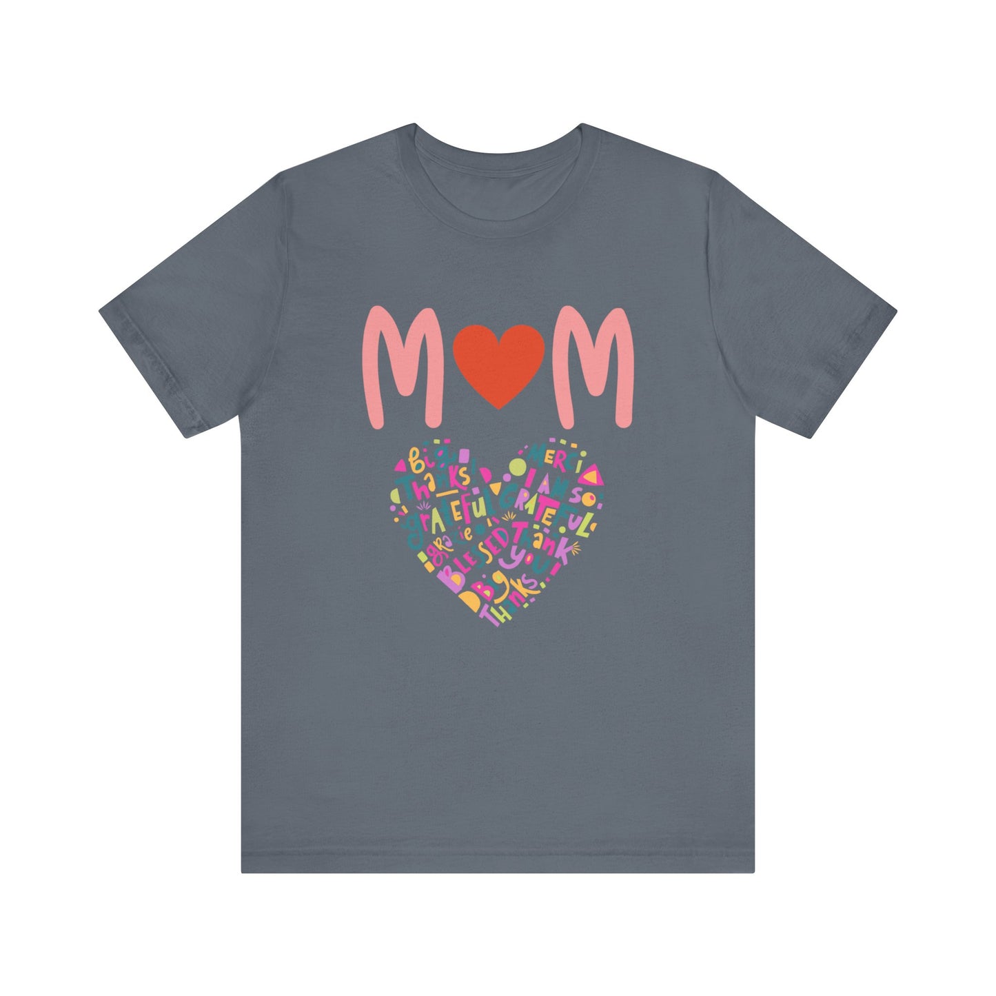 Heart Mom Shirt Cute Mom T-shirts for Mom gifts for Mothers Day gift for Her Cute Momma Shirts Mommy T Shirts