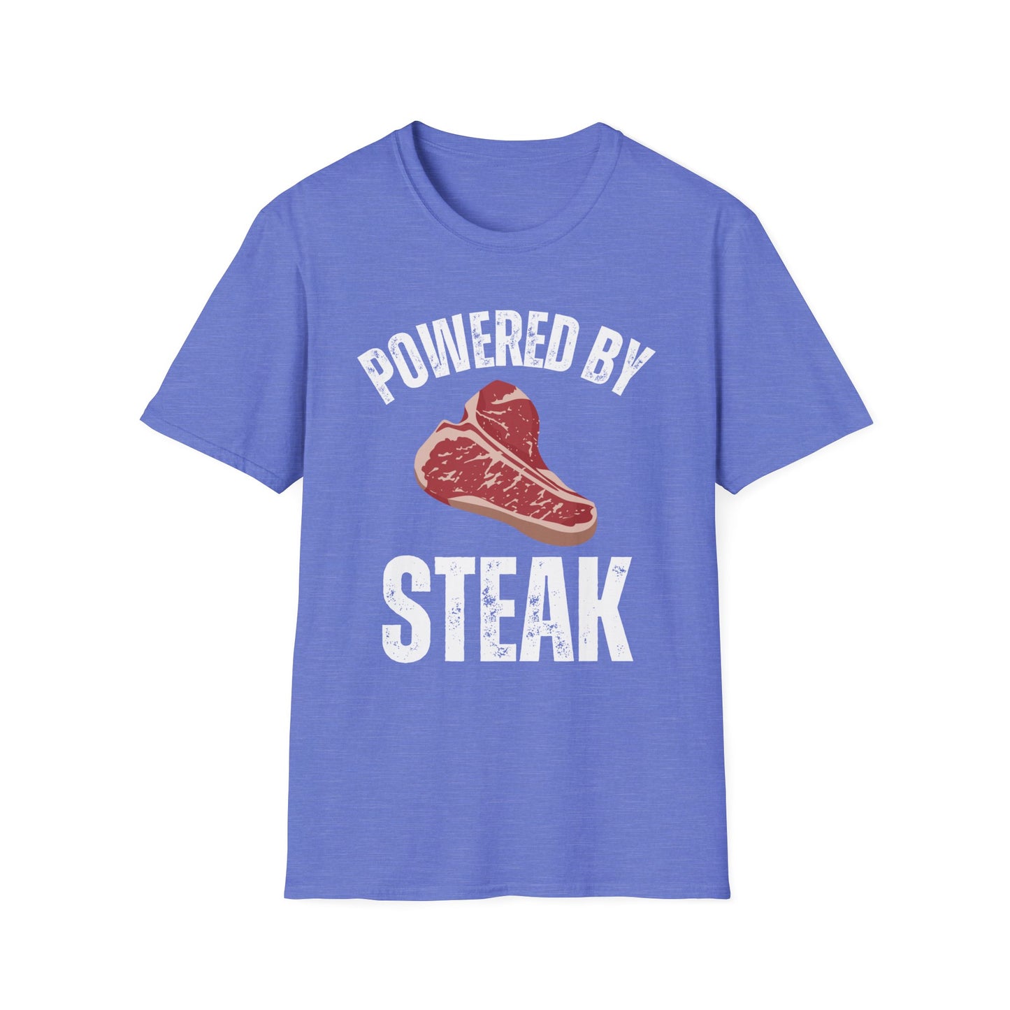 Steak Shirt - Powered By Steak T-shirt for Meat Lover Shirt for Meat Lover gift for Carnivore T Shirt