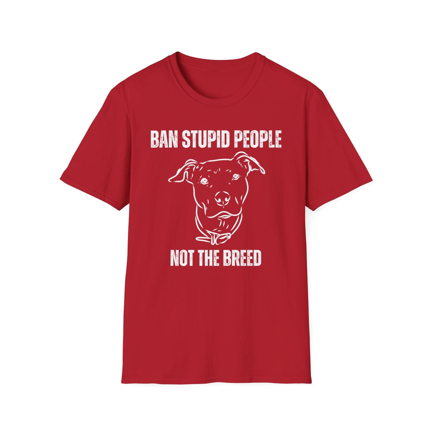 Pit Bulls Advocate T Shirt for Pit Bull Lovers gift for Dog Moms gifts for Dog Dad T-shirt Ban Stupid People Not The Breed T Shirts Funny Dog T shirts