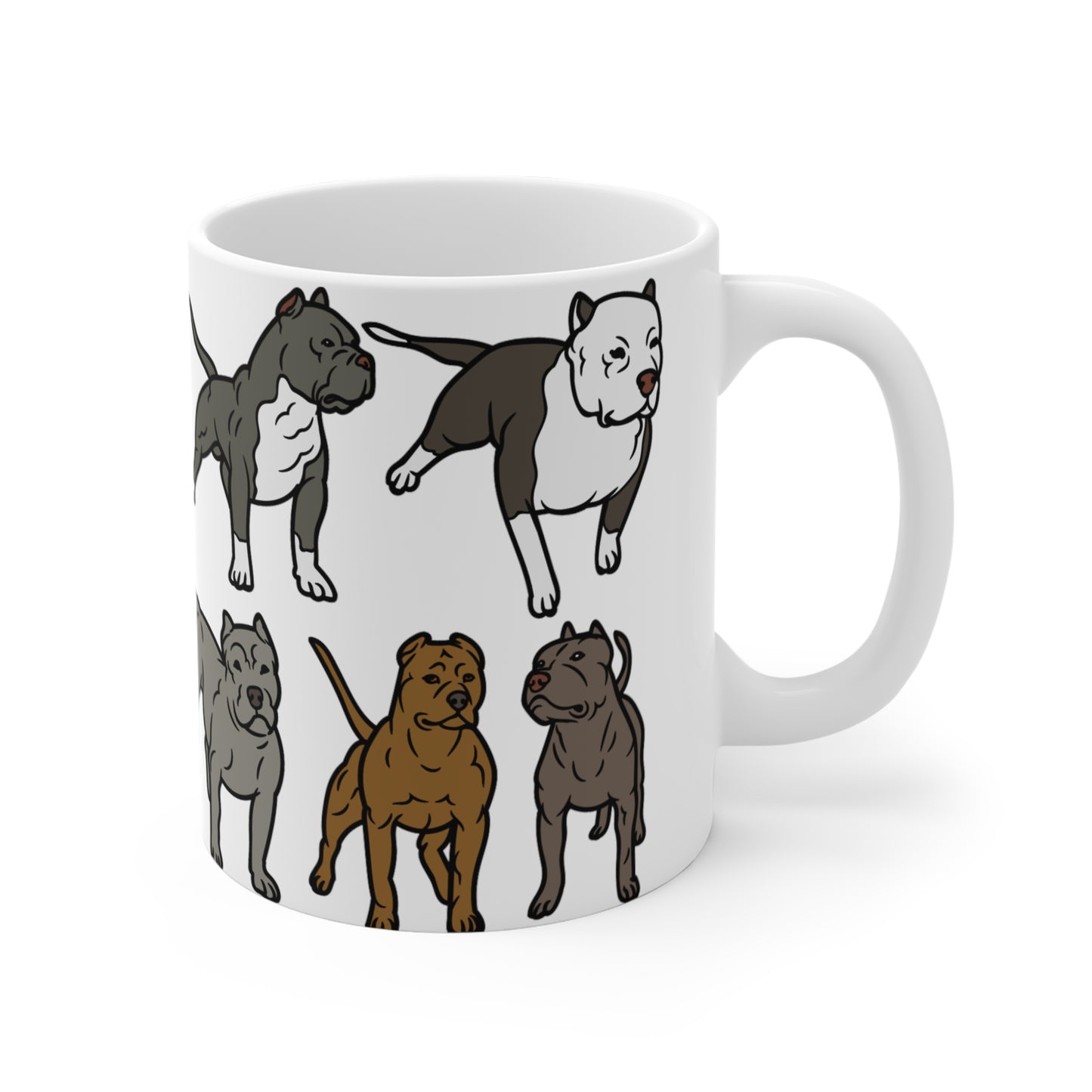 Pit Bull Mug for Dog Lovers gift for Pit Bull Lover gifts for Dog Mom Mugs Dog Dad Coffee Mug Pit Bull Advocate Awareness 11oz Cup