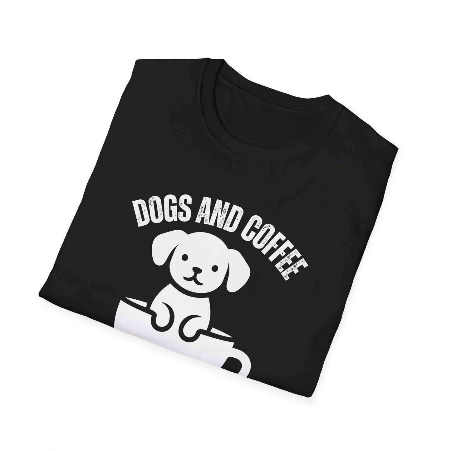 Simple Dog Shirt for Coffee Lover gift for Dog Lovers gifts for Coffee Addict T-shirt for Dog Enthusiast gift for Dog Mom T Shirts for Women's gifts