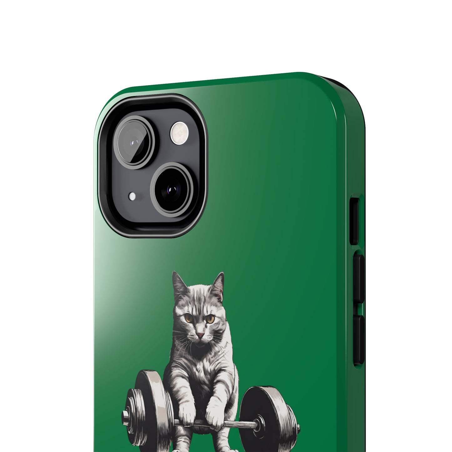 CATS & Weights iPhone case for Gym Lover gift for Cat Lover gifts for Fitness Lover Funny Cat Phone case Workout case