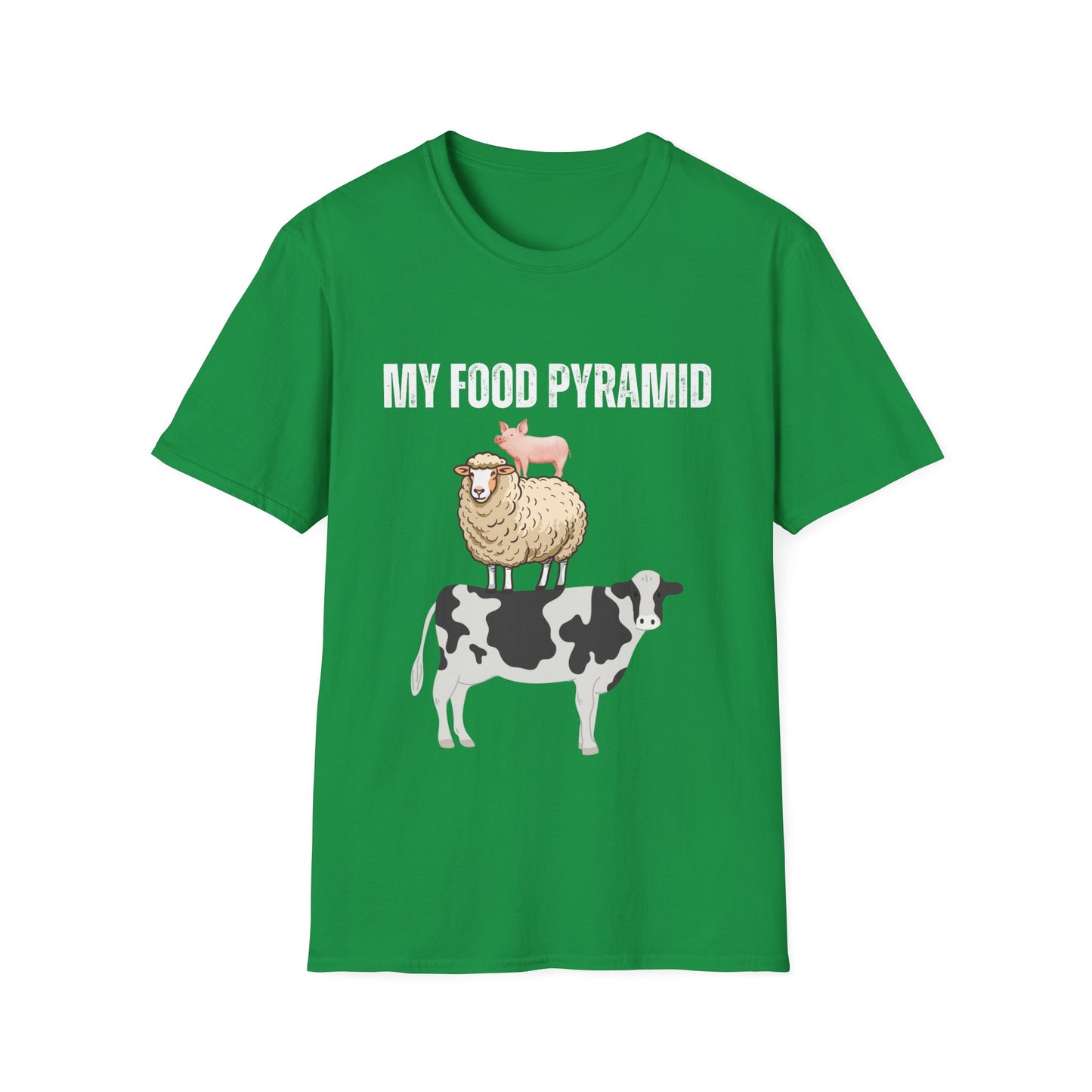 Healthy Diet T-shirt Food Pyramid shirt The Proper Human Diet T Shirt for Carnivore Gift Meat Lover gift