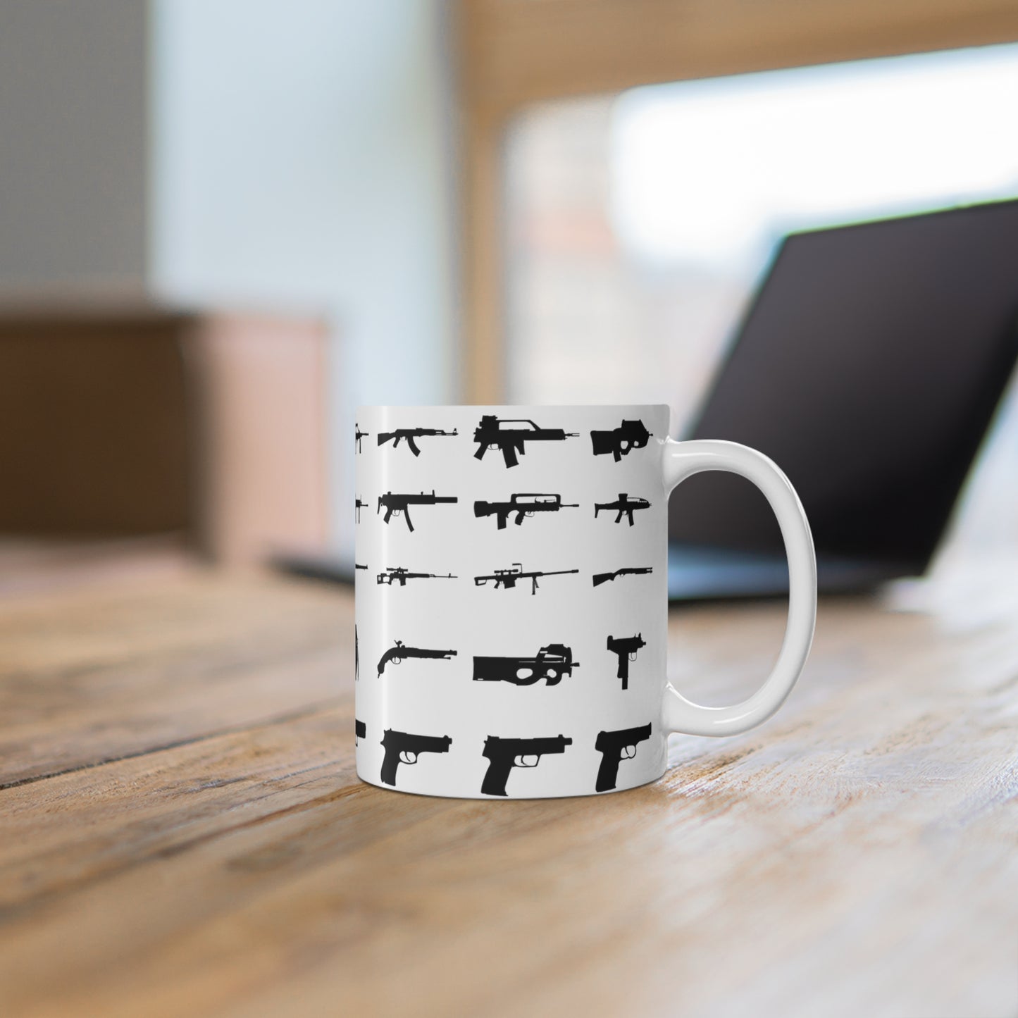 Gun Lovers Mug Gift for Husband for Anniversary Gun Lover Mug for boyfriend gift for him gifts for Birthday Gun Coffee Mug 11oz