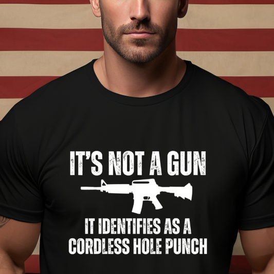 Funny Pro Gun gift for mens Shirts for 2nd amendment support t-shirts for Him gifts for Christmas Gun Pronoun AR T Shirt for hunting gifts