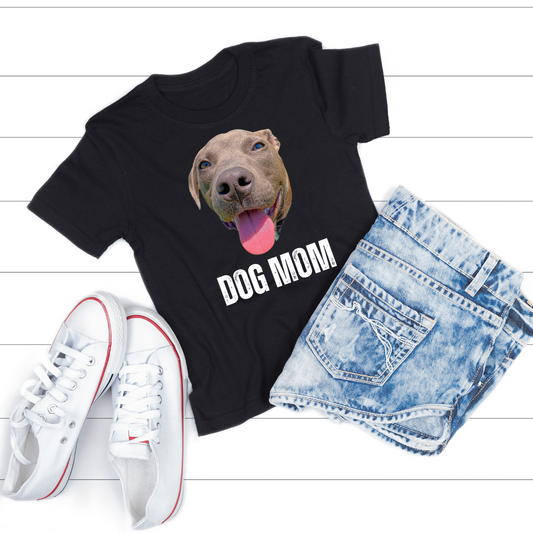 DOG MOM T Shirt Pit Bull Shirt for Pit Bull Lover Gift Cute Grey Pittie Shirt If You Don't Like DOGS We Can't Be Friends T-shirt
